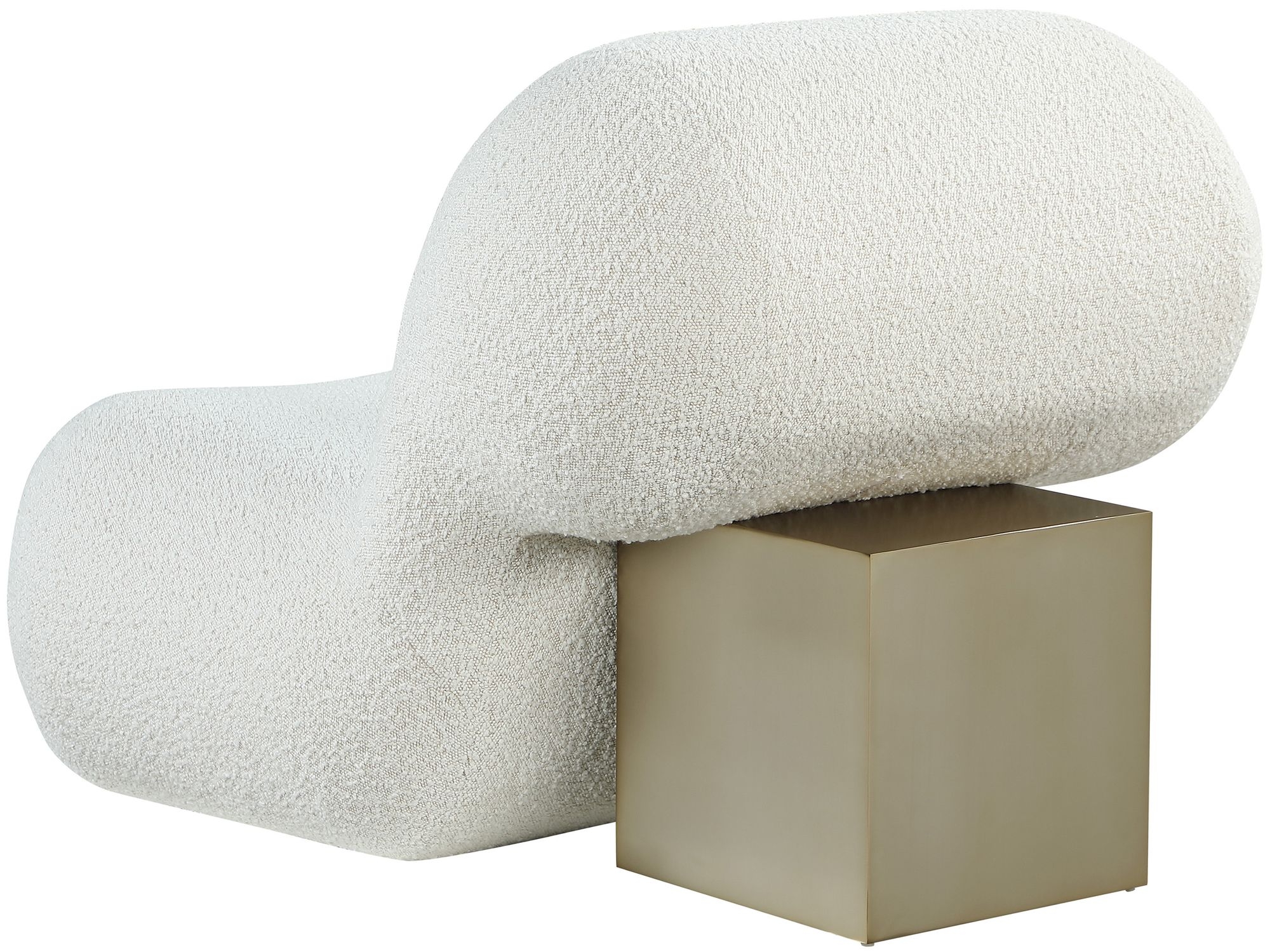 Quadra Boucle Fabric Accent Chair