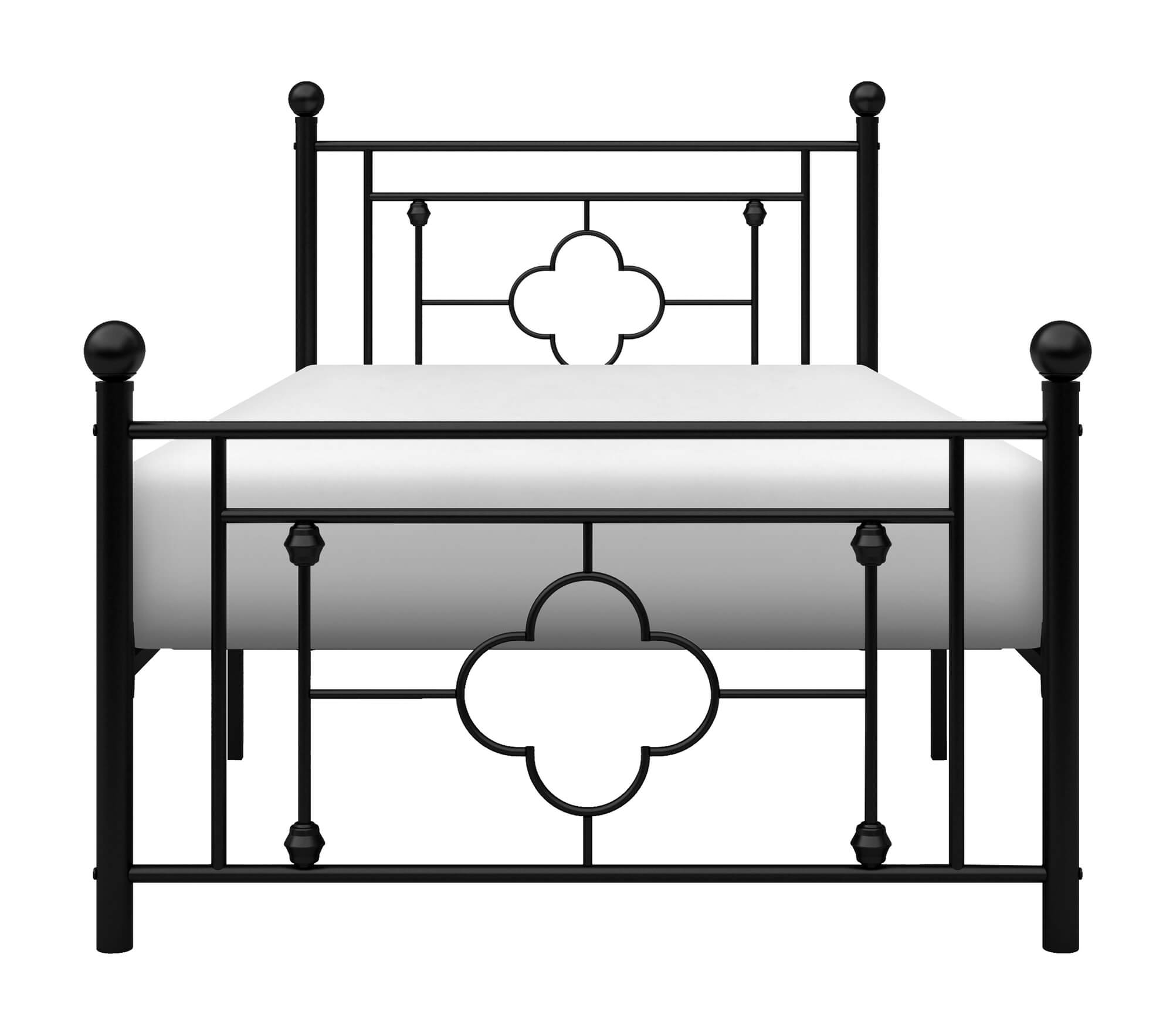 Morris Metal Platform Bed, Twin Size