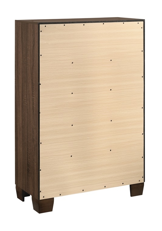 Brandon Wood Chest w/5 Drawers