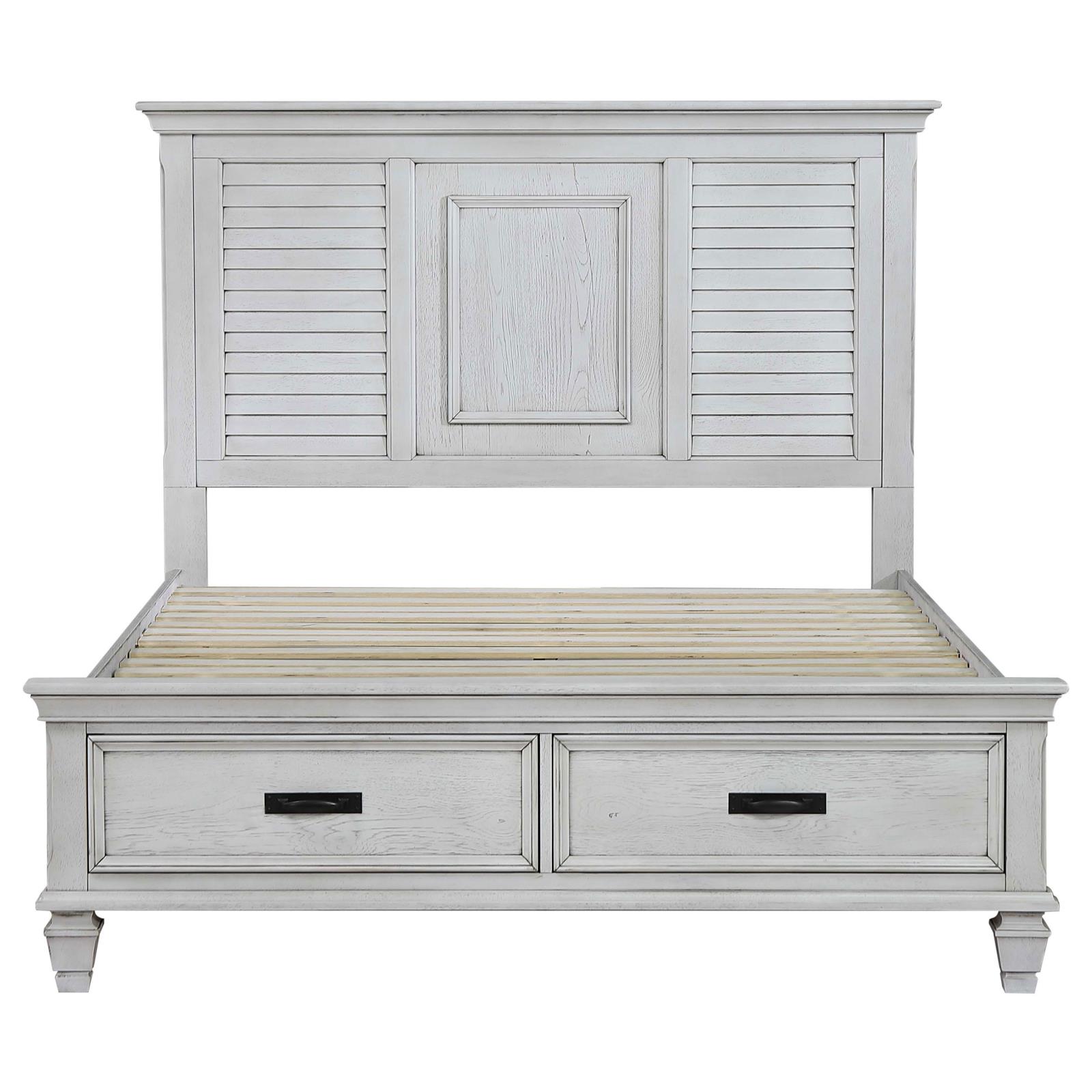Franco Wood Storage Bed, Eastern King Size