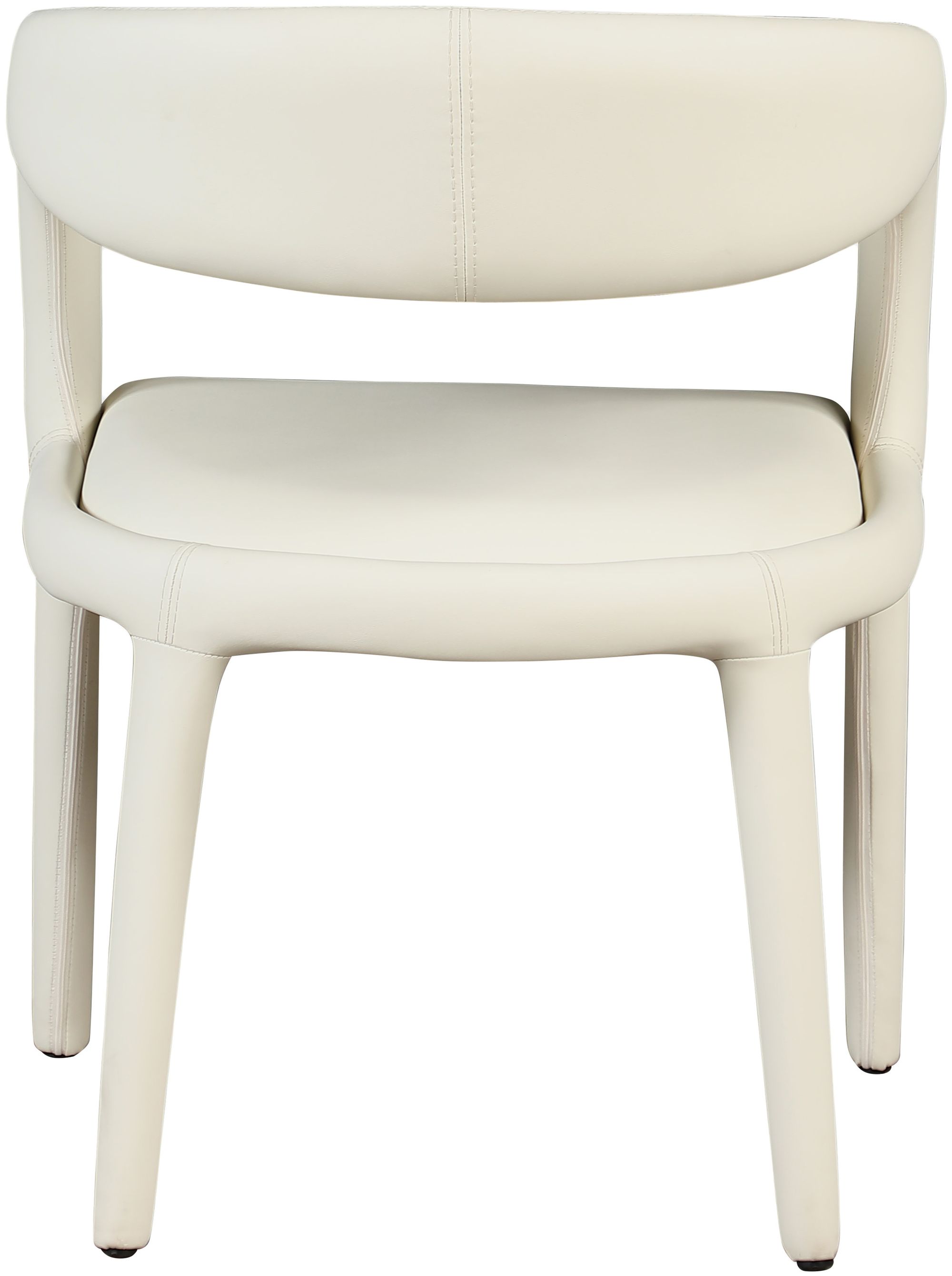 Sylvester Fully Upholstered Faux Leather Dining Chair
