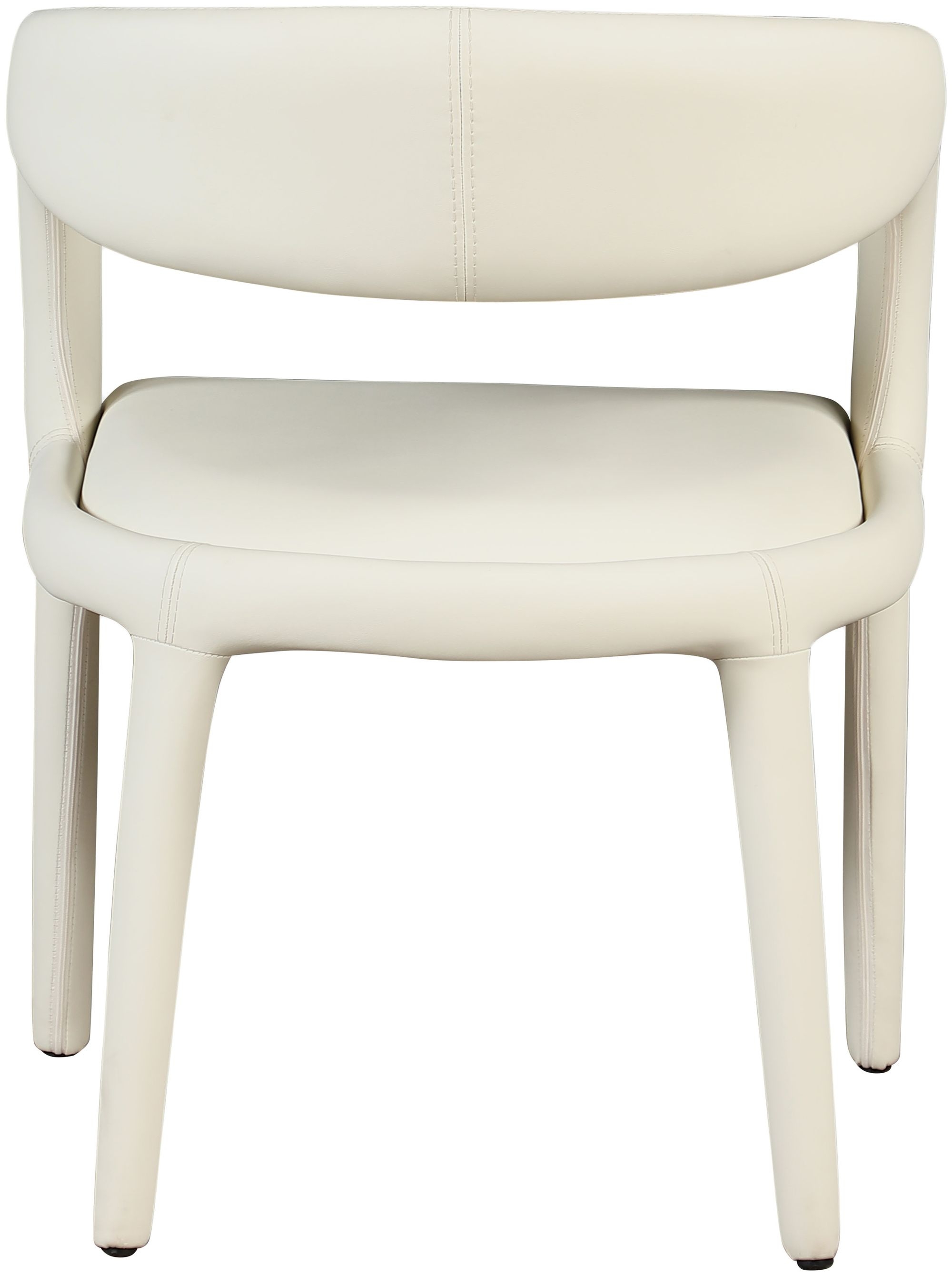 Sylvester Fully Upholstered Faux Leather Dining Chair