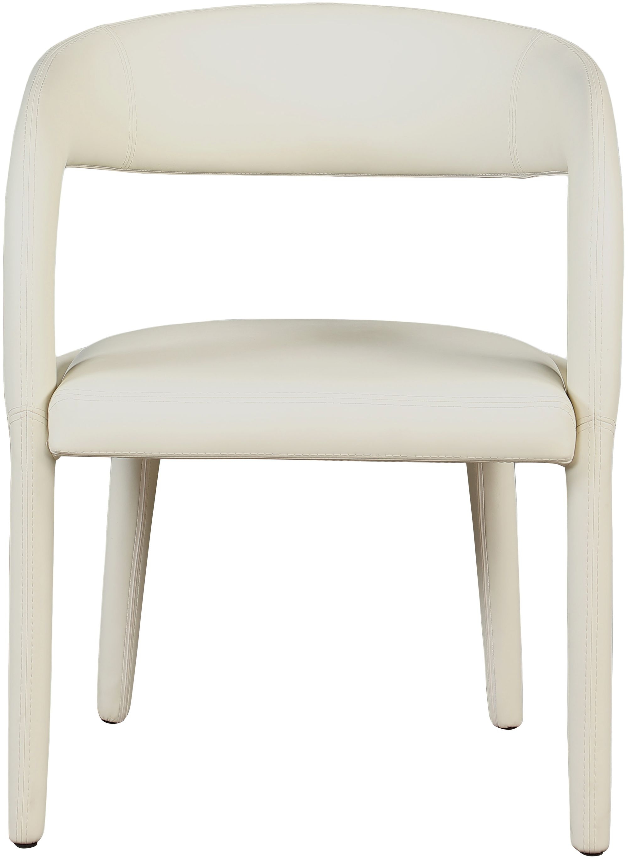 Sylvester Fully Upholstered Faux Leather Dining Chair