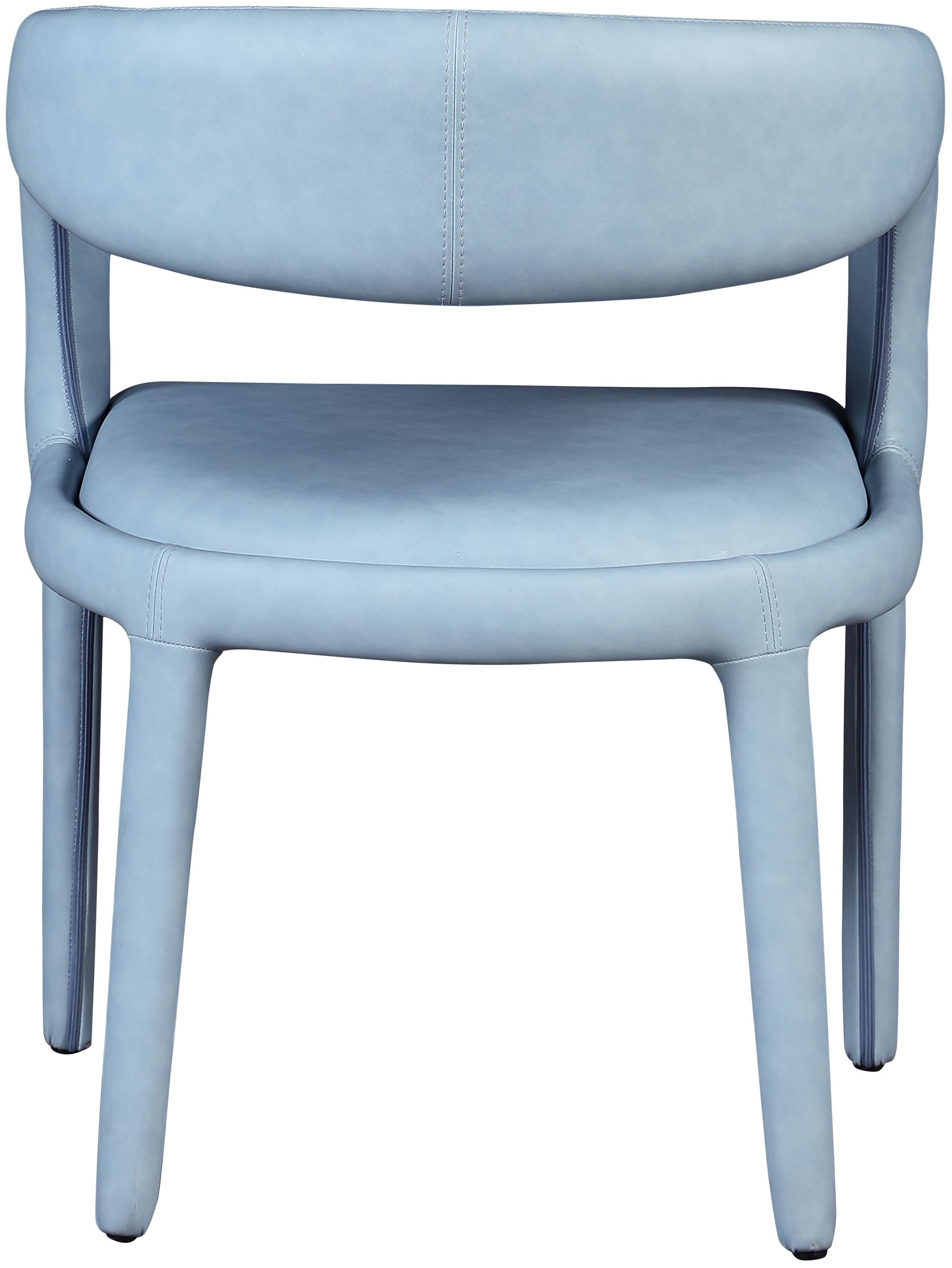 Sylvester Fully Upholstered Faux Leather Dining Chair