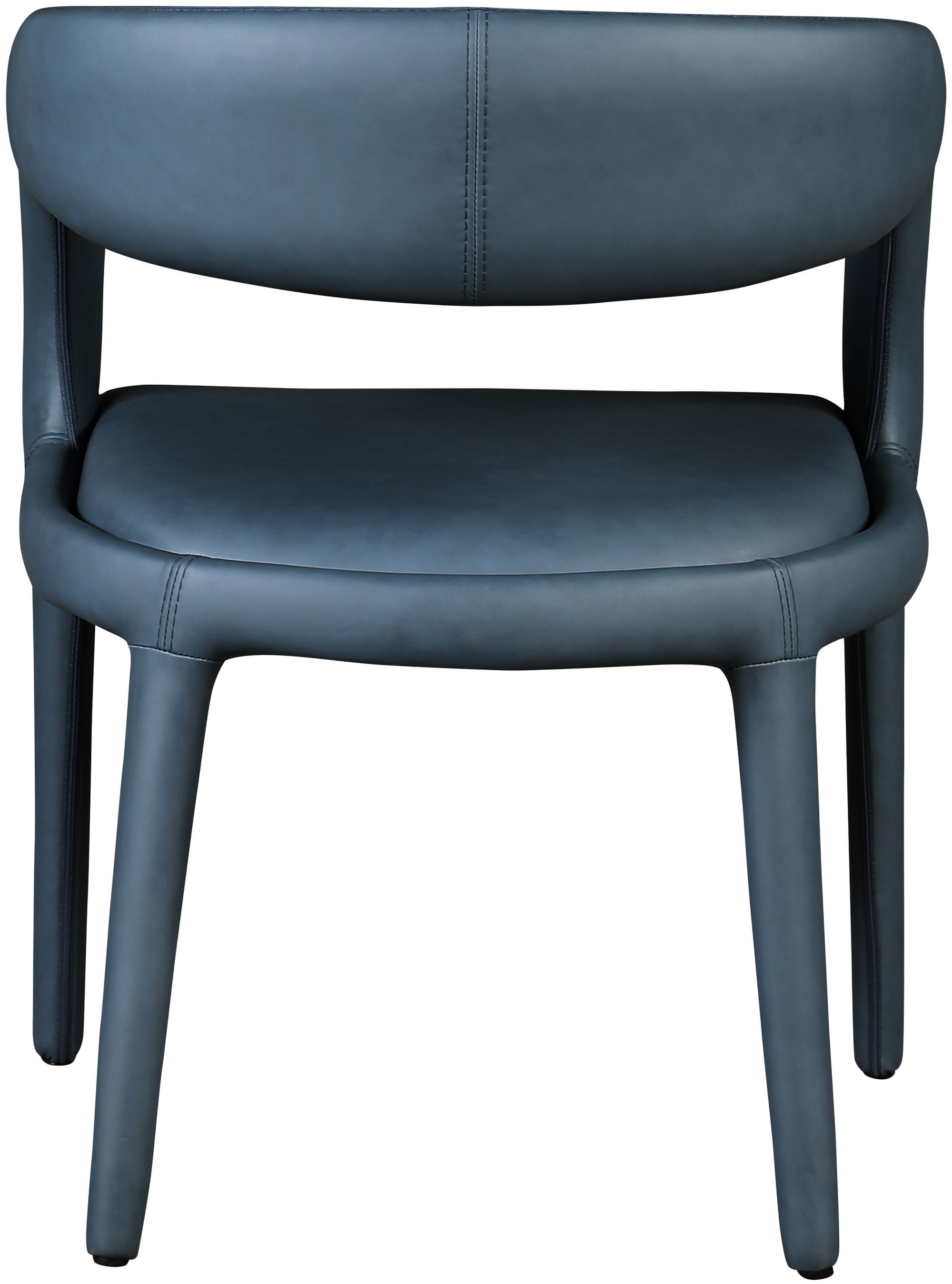 Sylvester Fully Upholstered Faux Leather Dining Chair