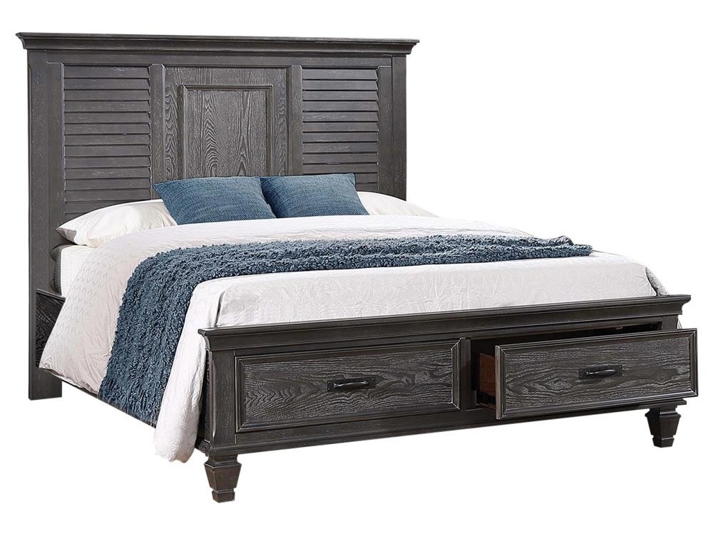 Franco Wood Storage Bed