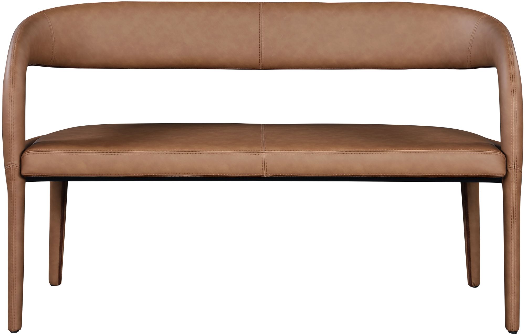 Sylvester Faux Leather Bench