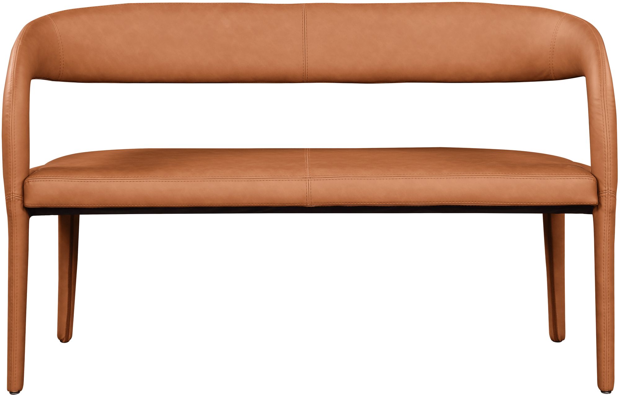 Sylvester Faux Leather Bench