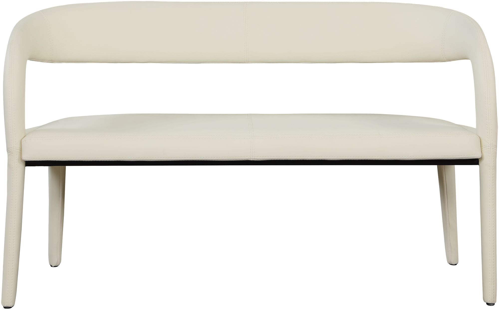 Sylvester Faux Leather Bench