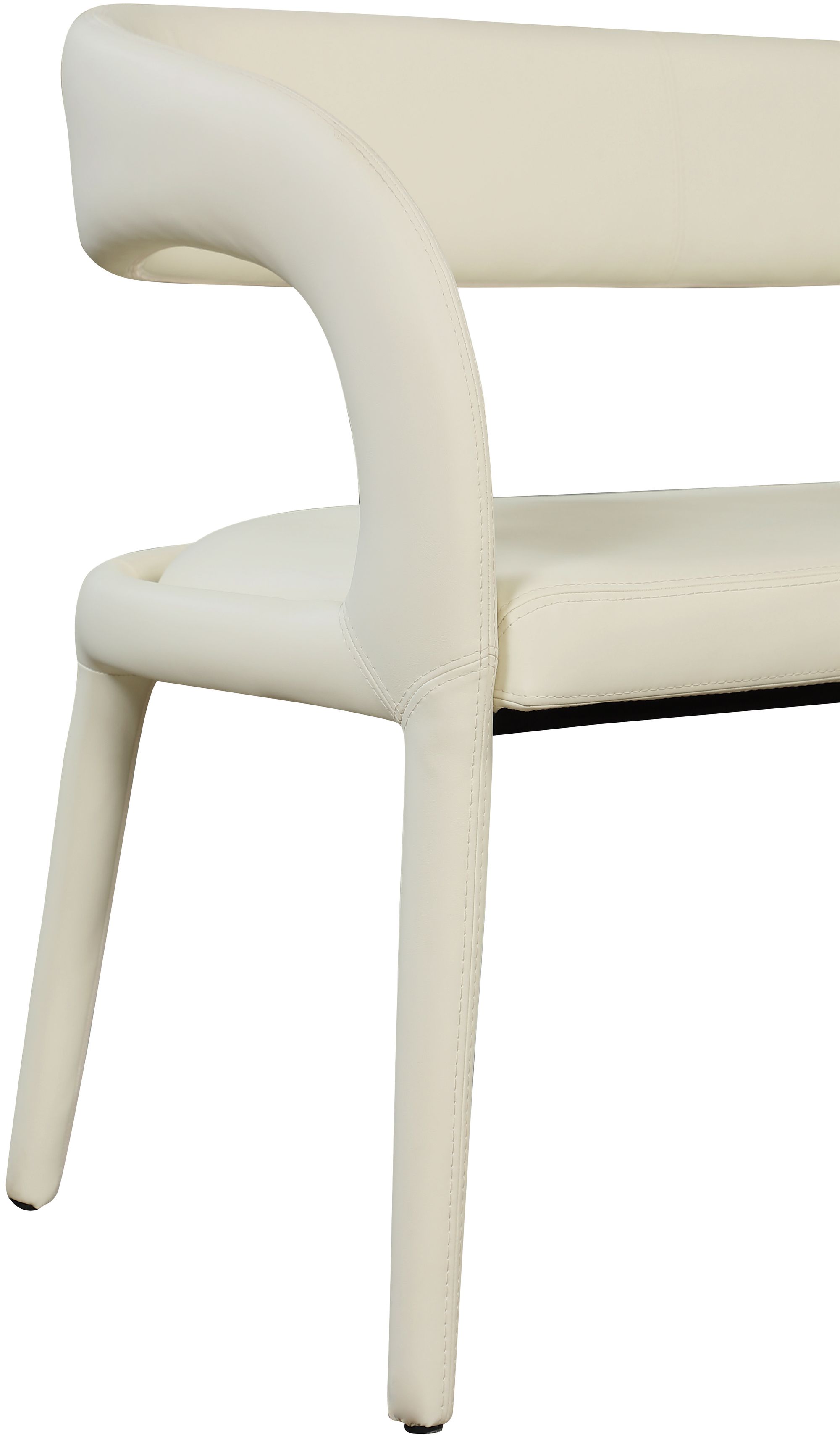 Sylvester Faux Leather Bench
