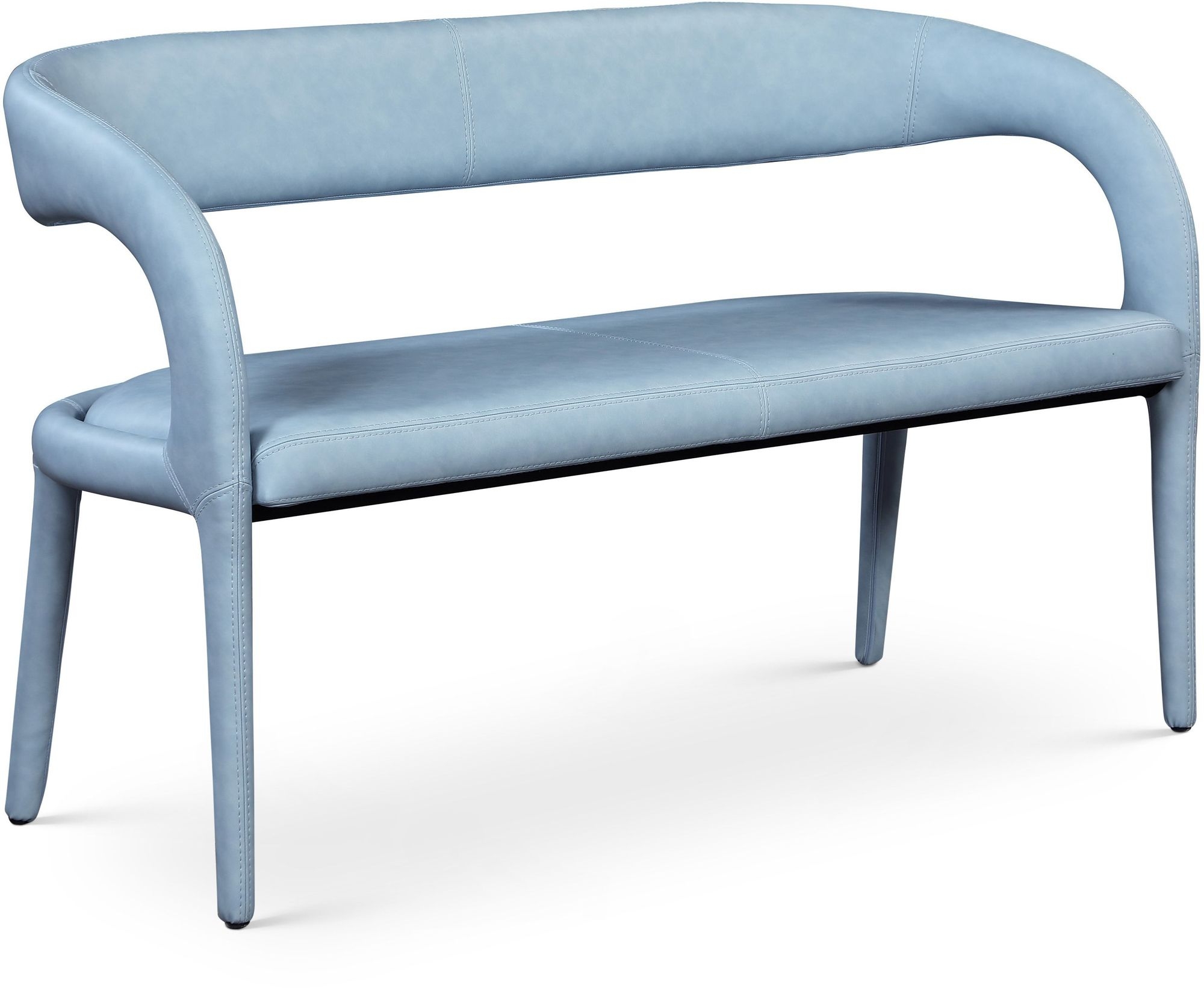 Sylvester Faux Leather Bench