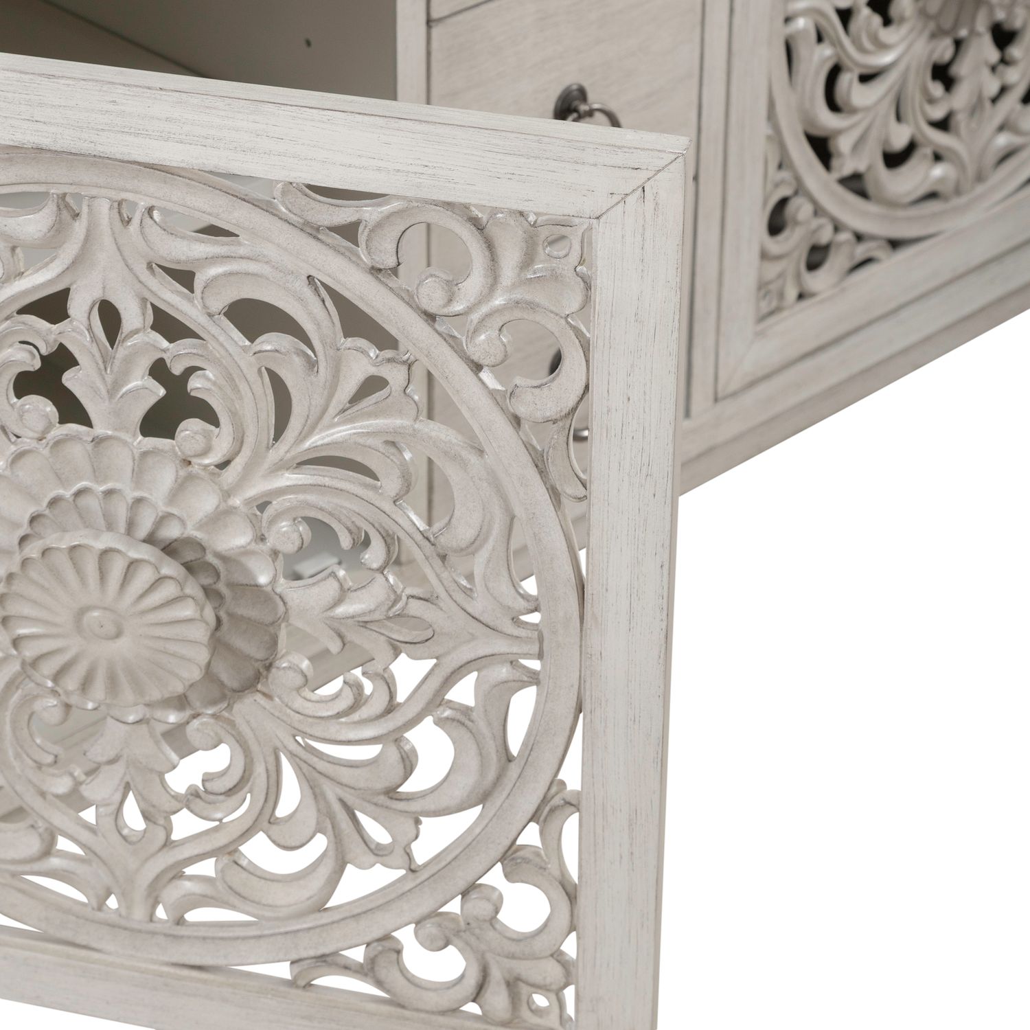 Sundance Wood 60-Inch Accent Cabinet w/2 Doors & 3 Drawers