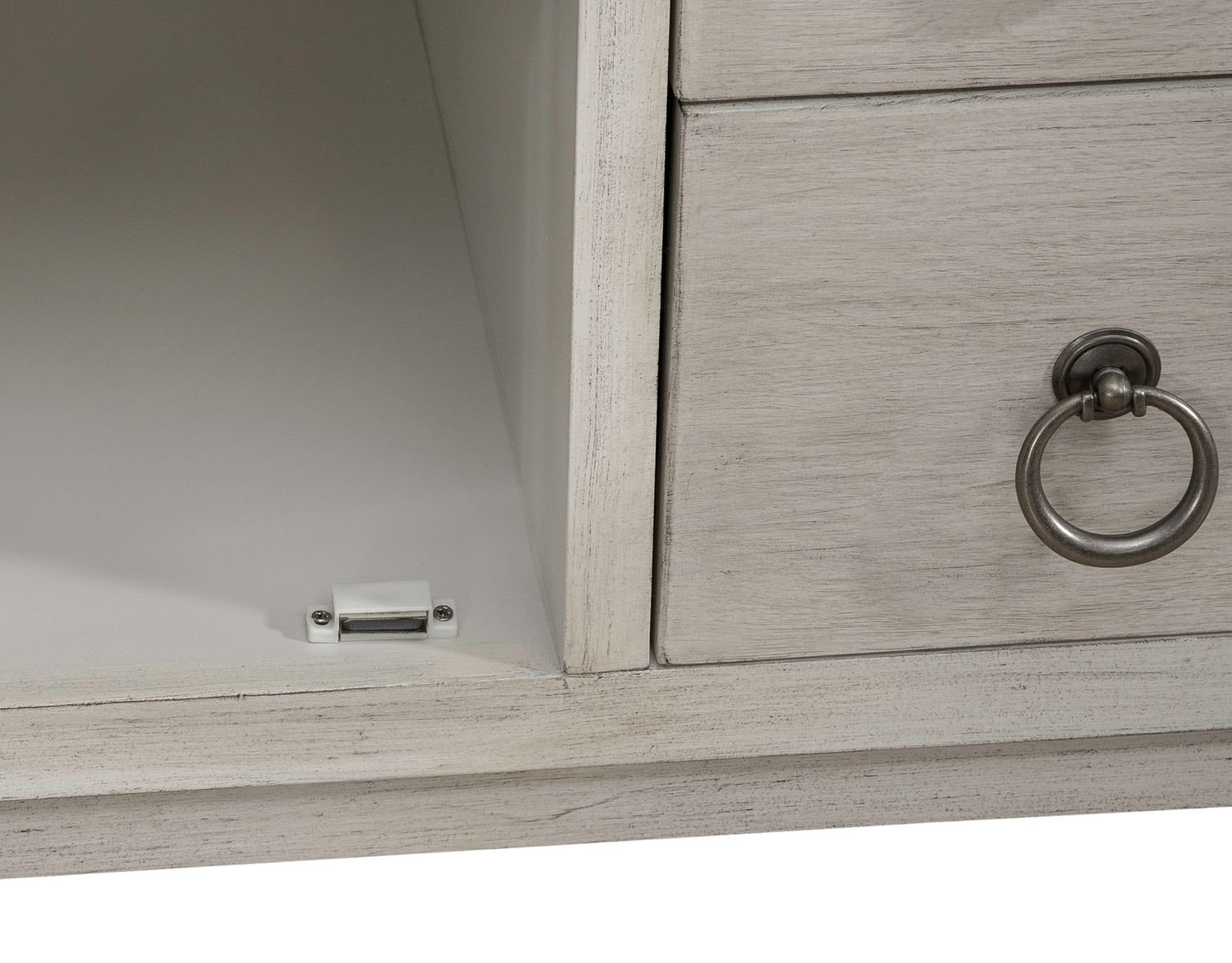 Sundance Wood 60-Inch Accent Cabinet w/2 Doors & 3 Drawers