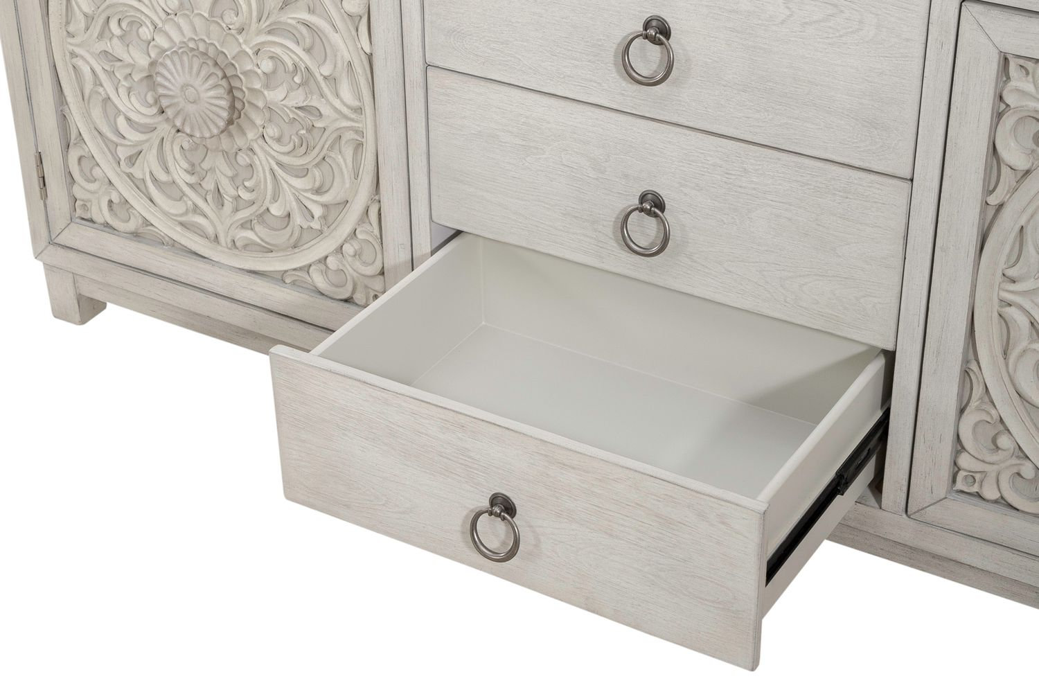 Sundance Wood 72-Inch Accent Cabinet w/2 Doors & 3 Drawers