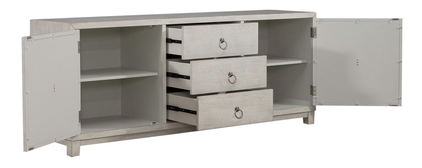 Sundance Wood 72-Inch Accent Cabinet w/2 Doors & 3 Drawers