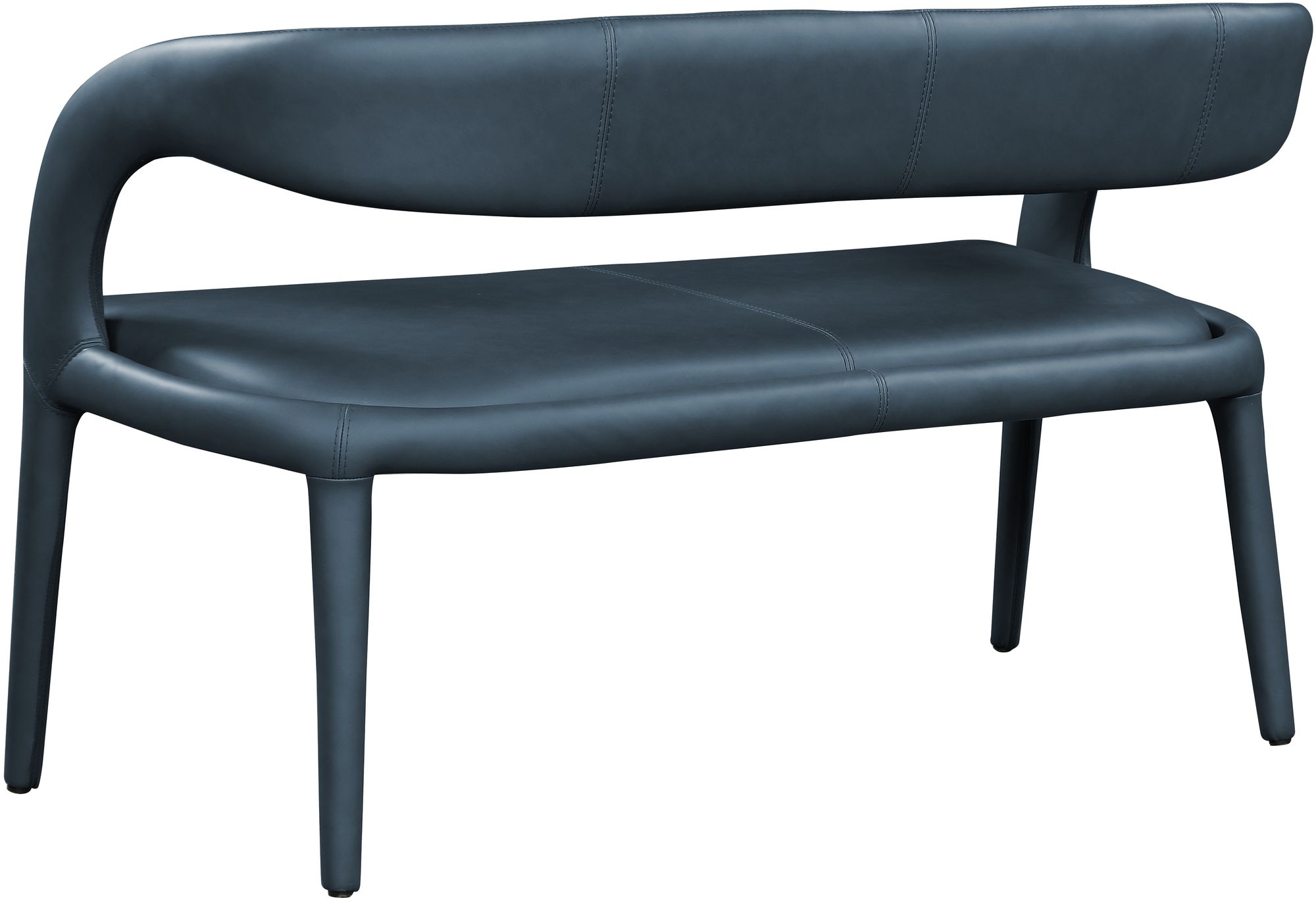 Sylvester Faux Leather Bench
