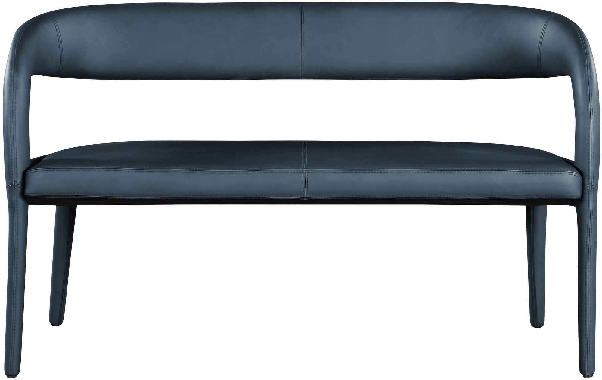 Sylvester Faux Leather Bench