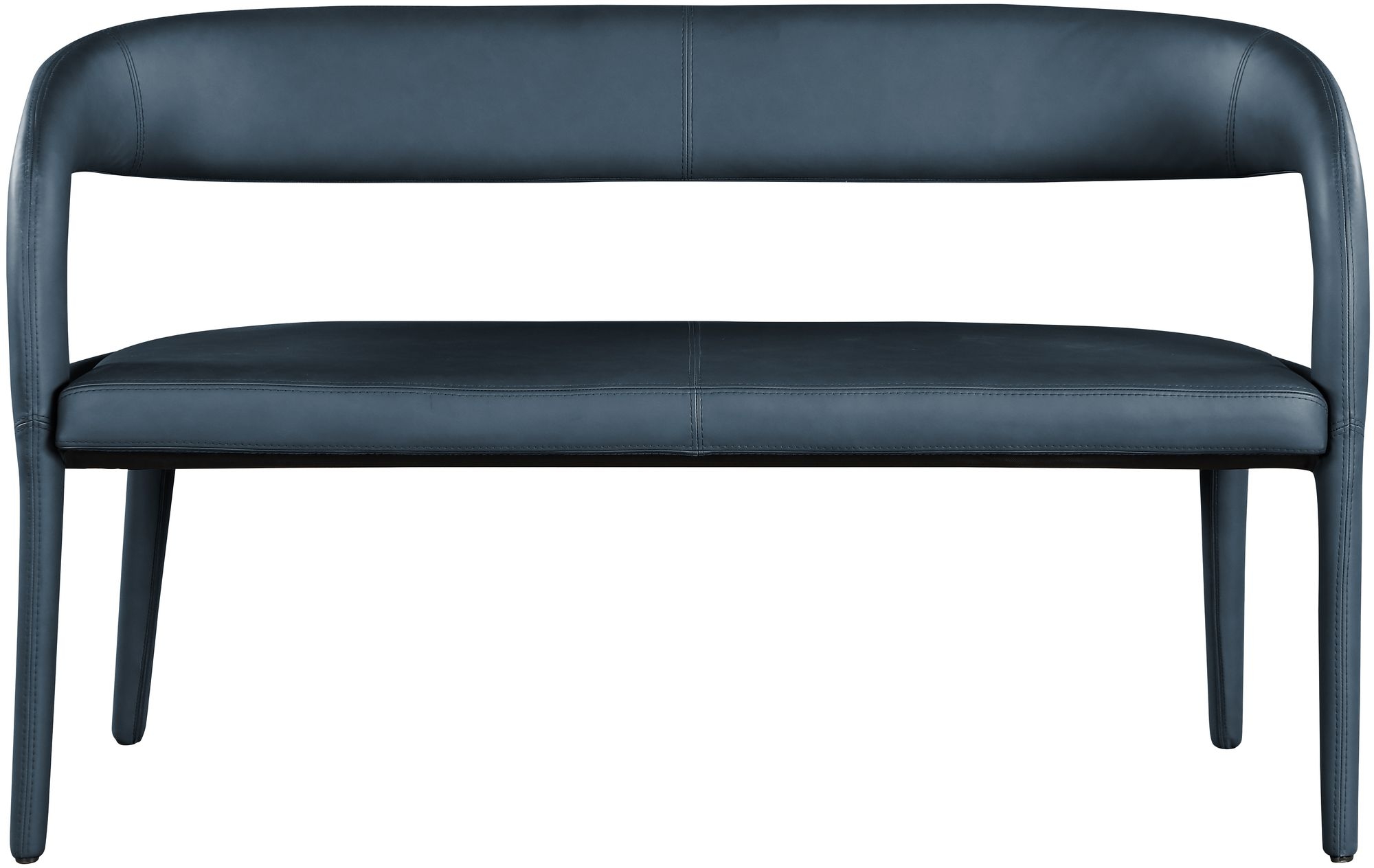 Sylvester Faux Leather Bench