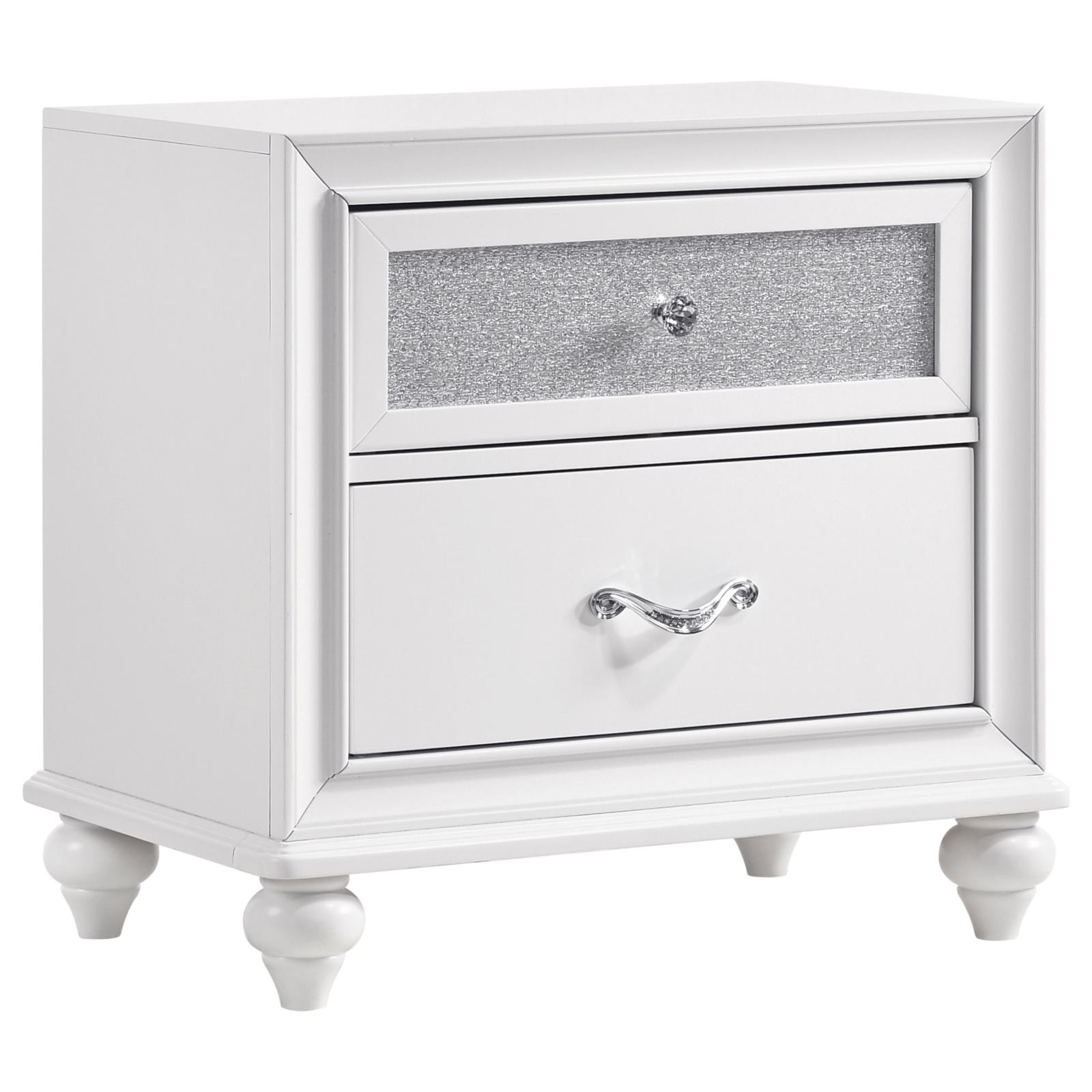 Barzini Fabric Tufted Panel Bedroom Set