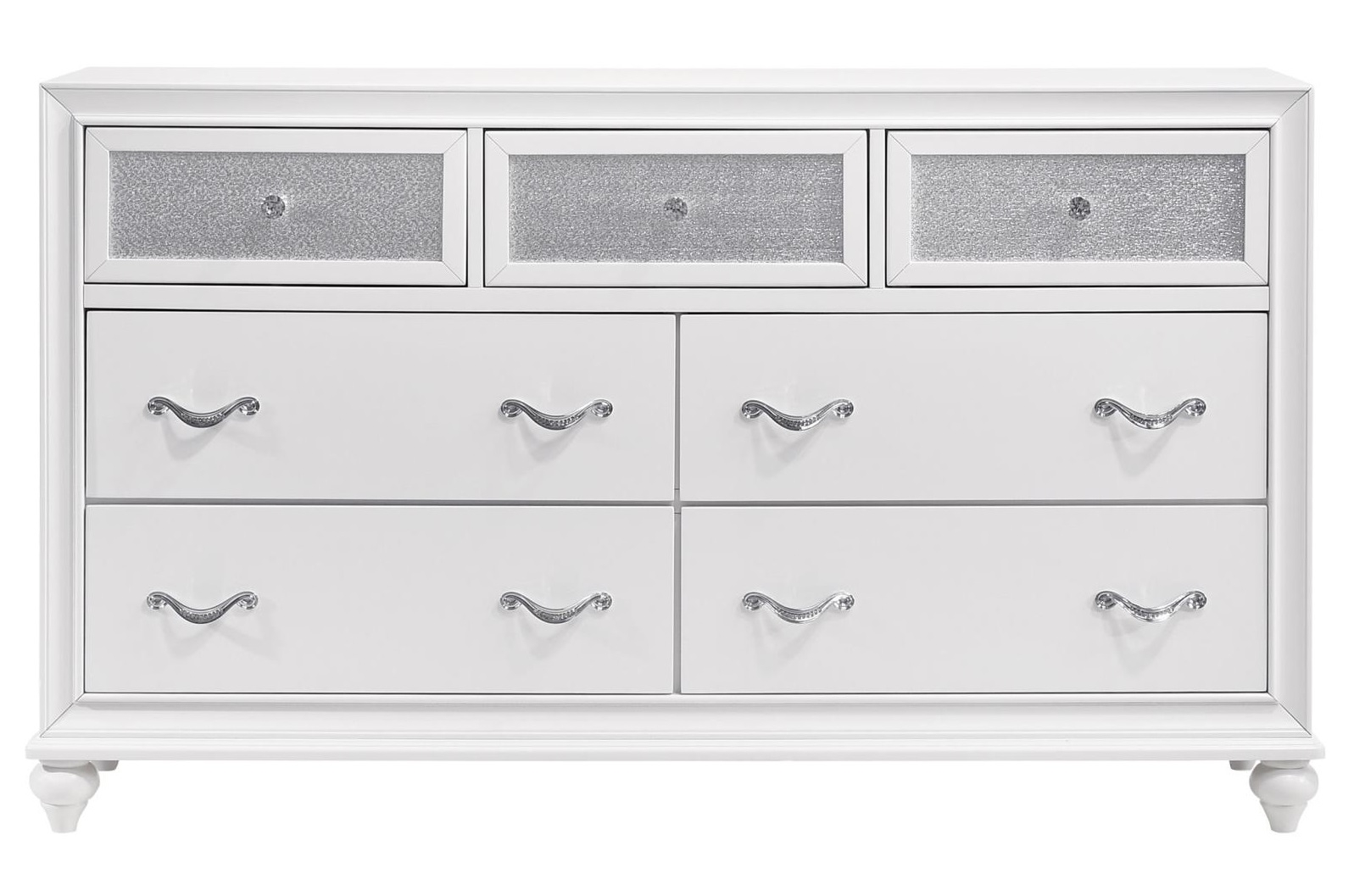Barzini Wood Dresser w/7 Drawers
