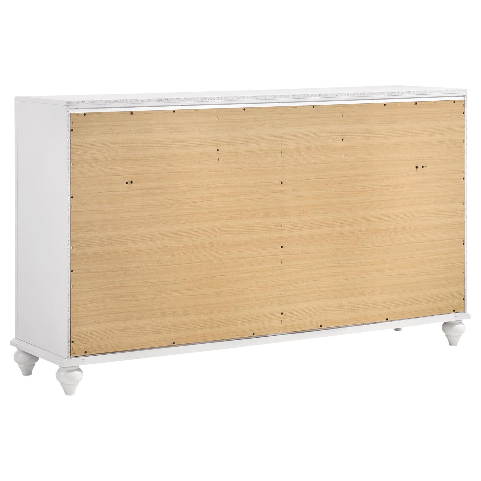 Barzini Wood Dresser w/7 Drawers