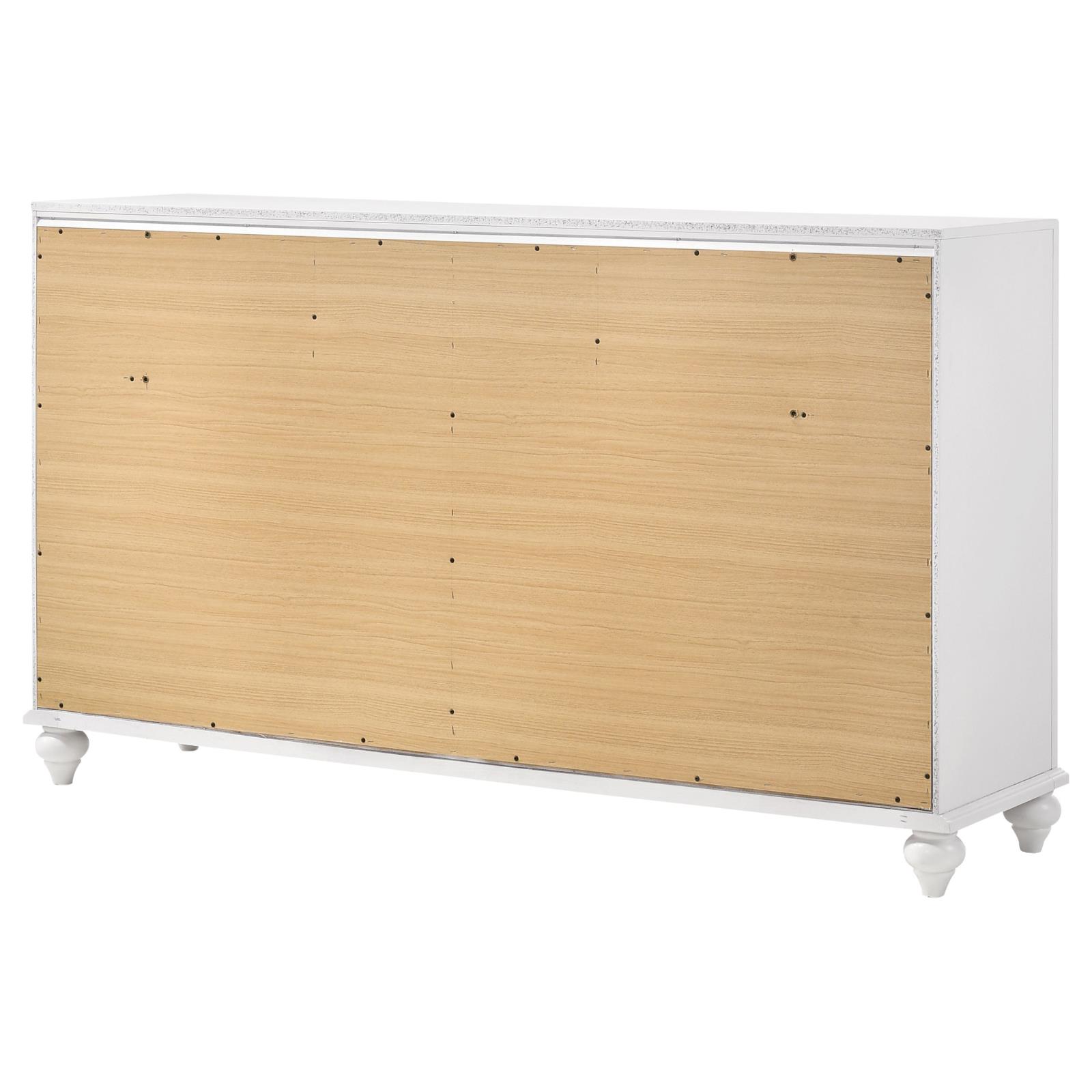 Barzini Wood Dresser w/7 Drawers