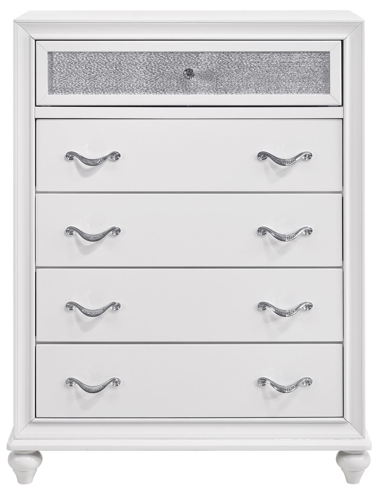 Barzini Fabric Tufted Panel Bedroom Set