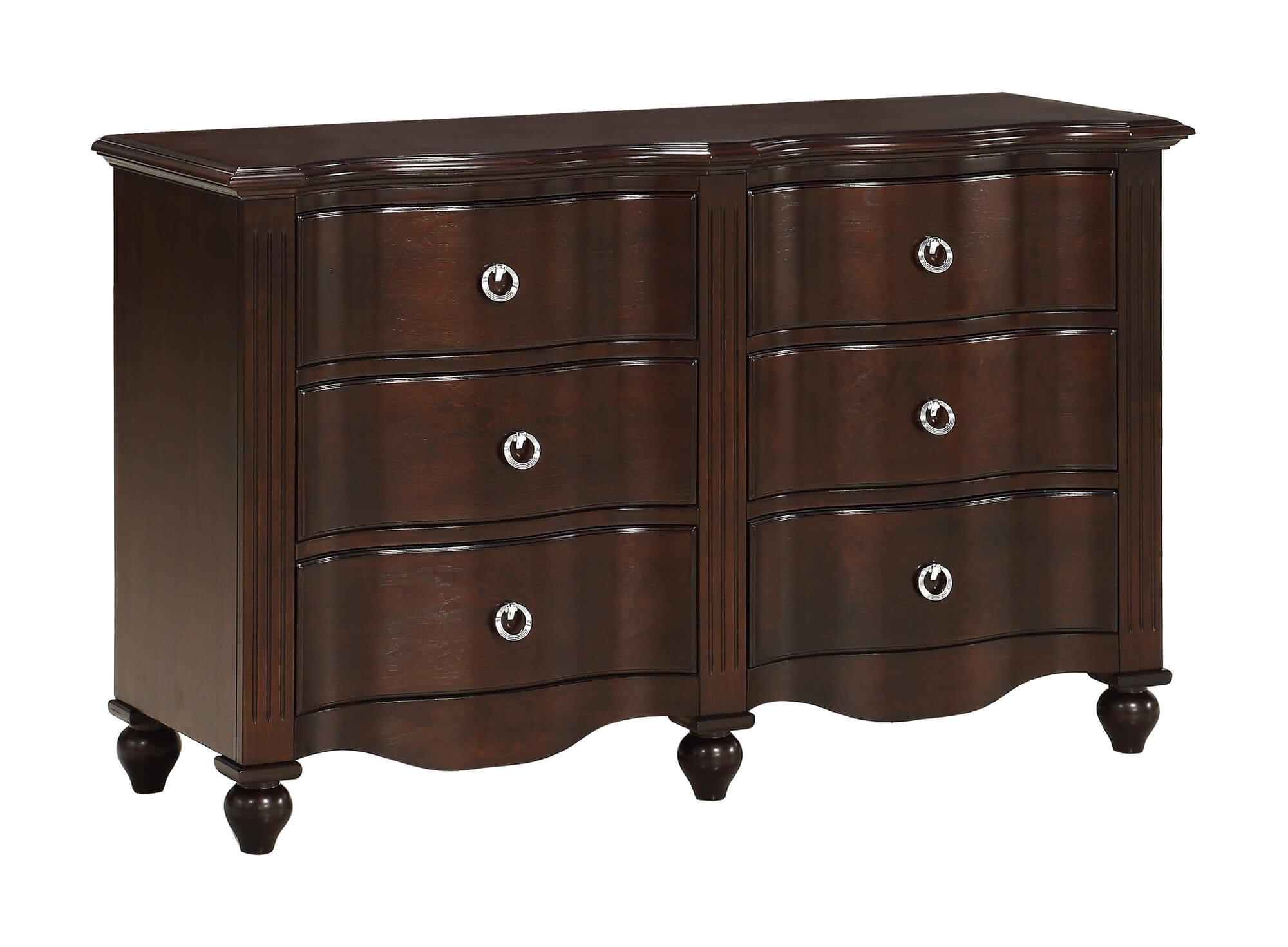 Meghan Wood/Wood Veneer Platform Youth Bedroom Set
