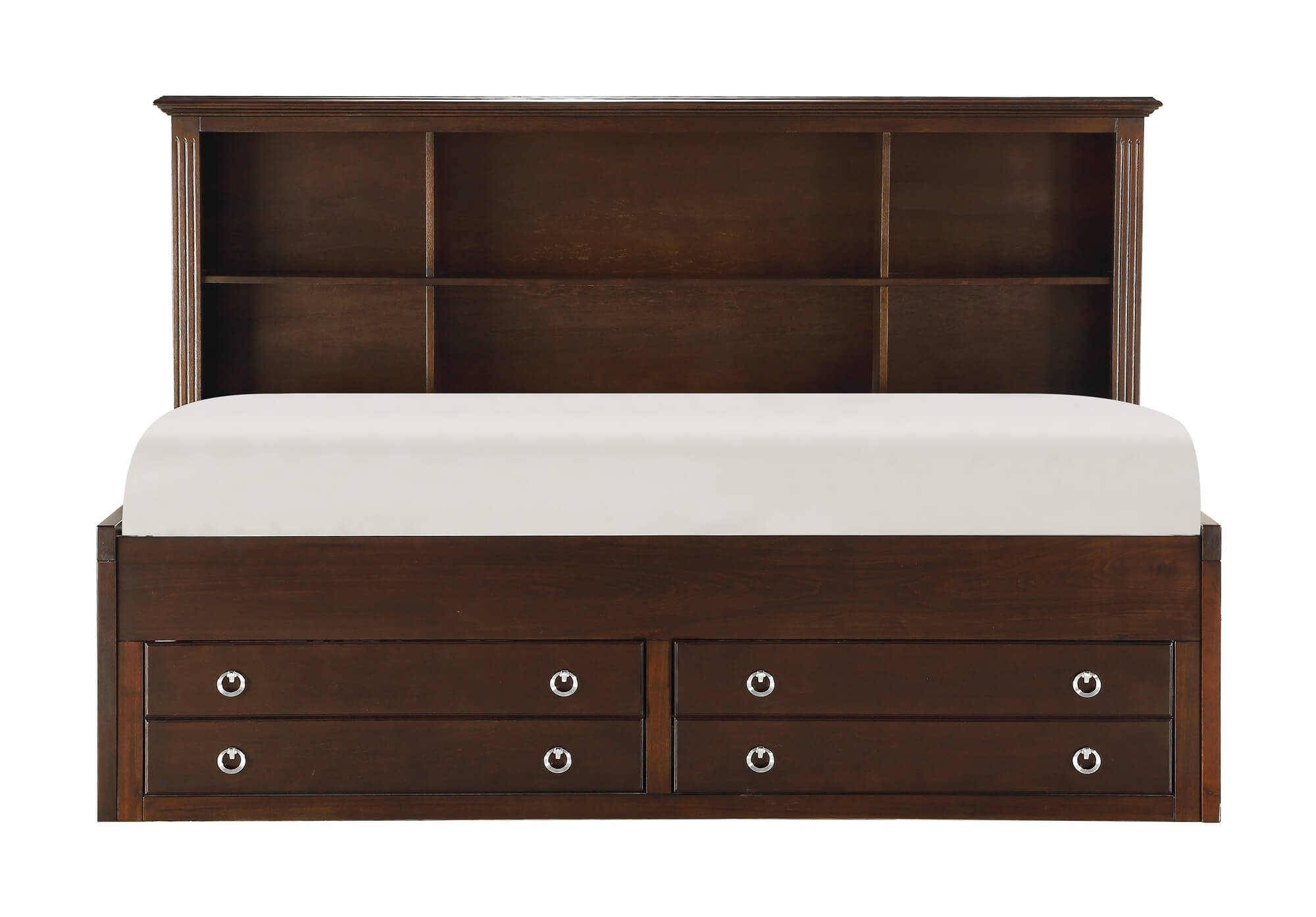 Meghan Wood/Wood Veneer Lounge Storage Bed