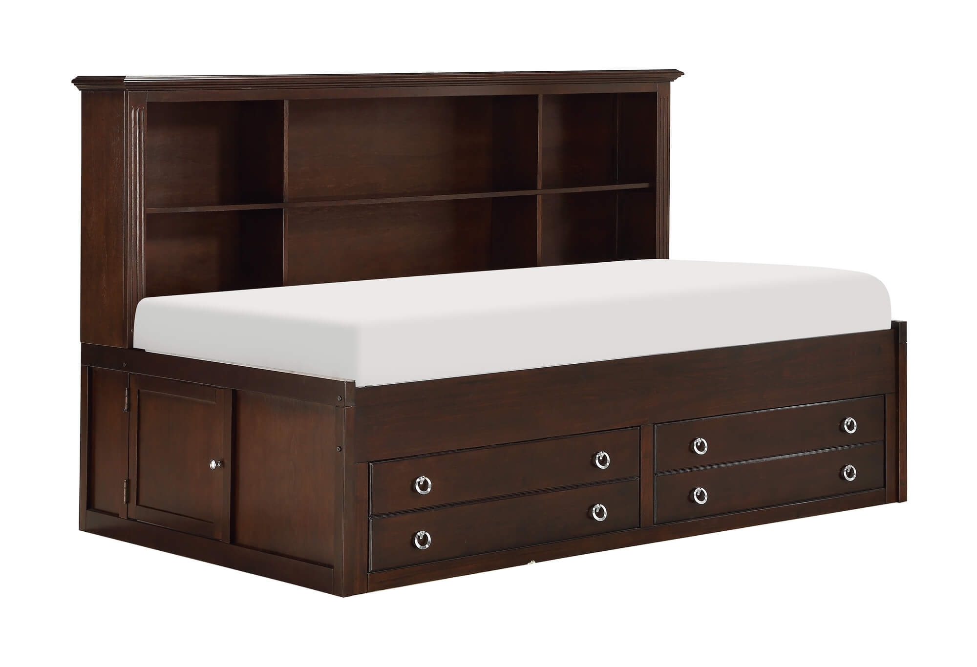 Meghan Wood/Wood Veneer Lounge Storage Bed