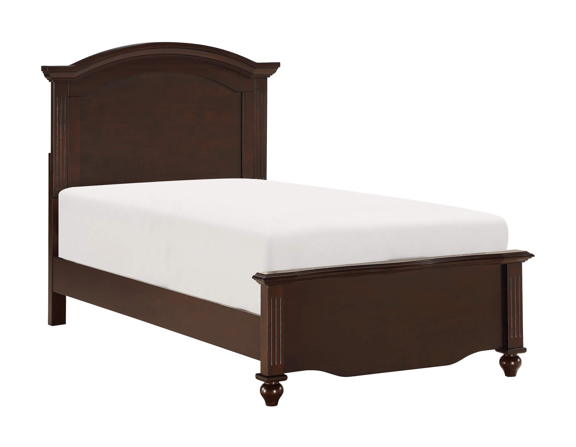 Meghan Wood/Wood Veneer Platform Youth Bedroom Set