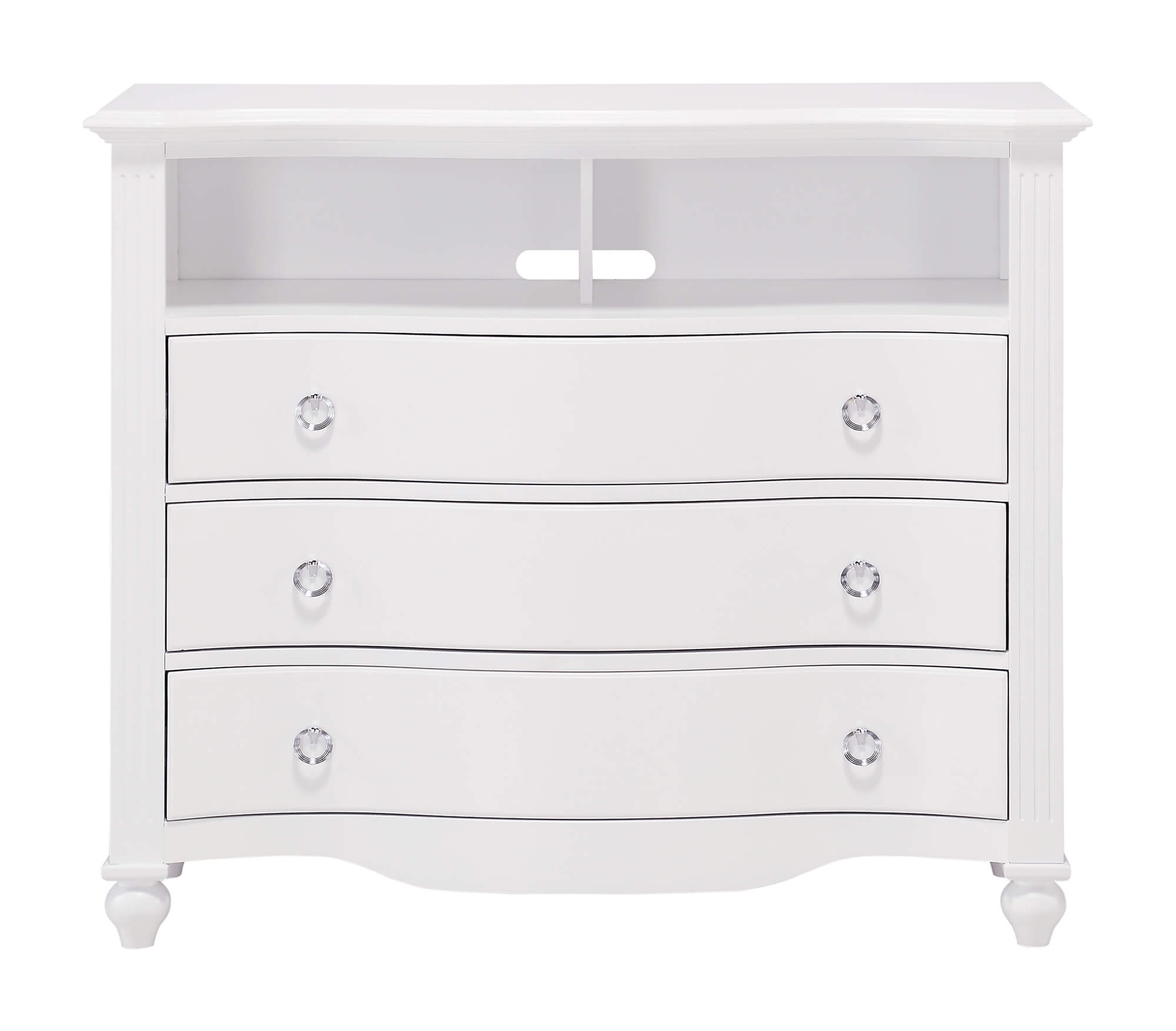 Meghan Wood/Wood Veneer Platform Youth Bedroom Set