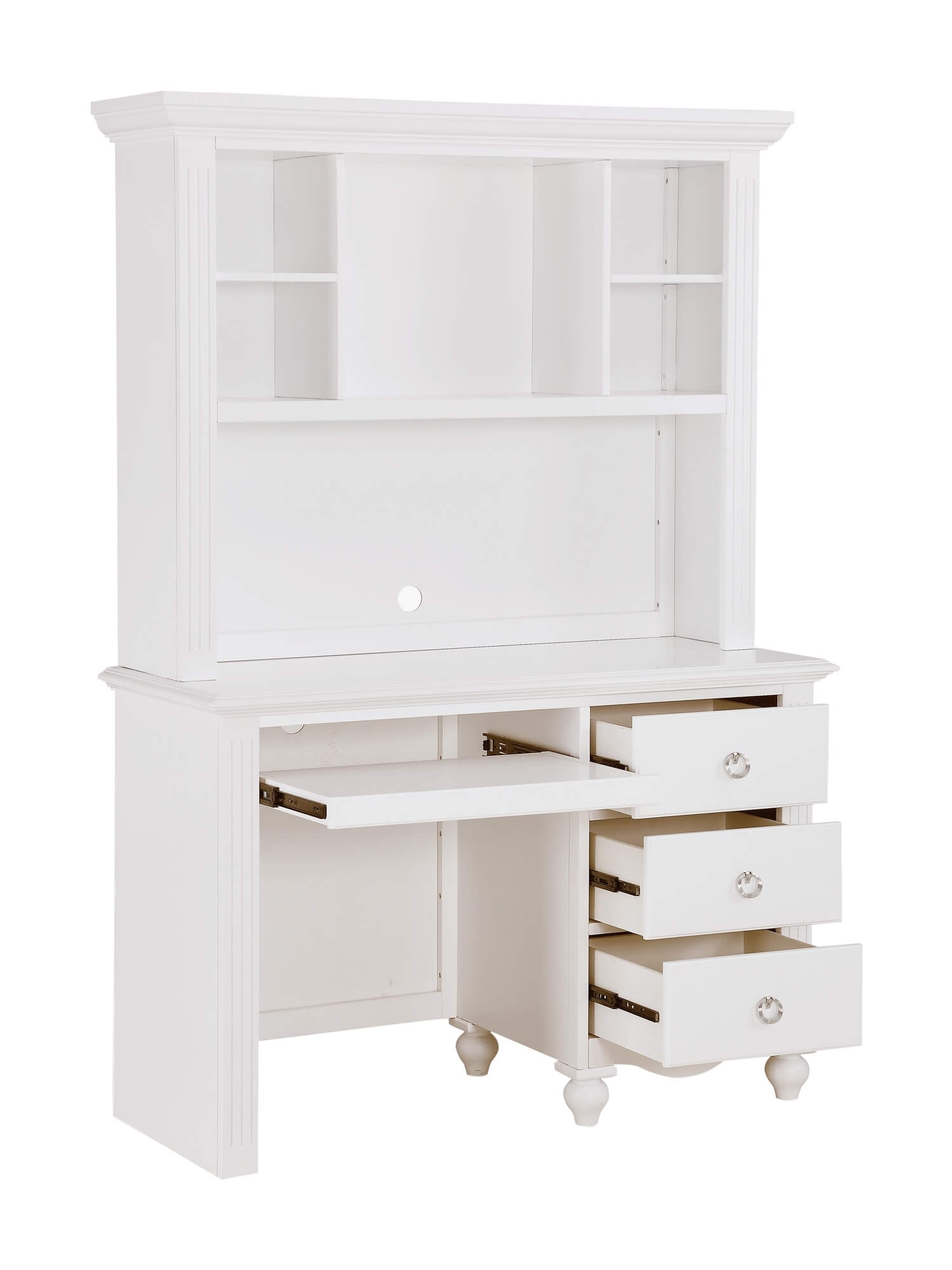 Meghan Wood/Wood Veneer Platform Youth Bedroom Set