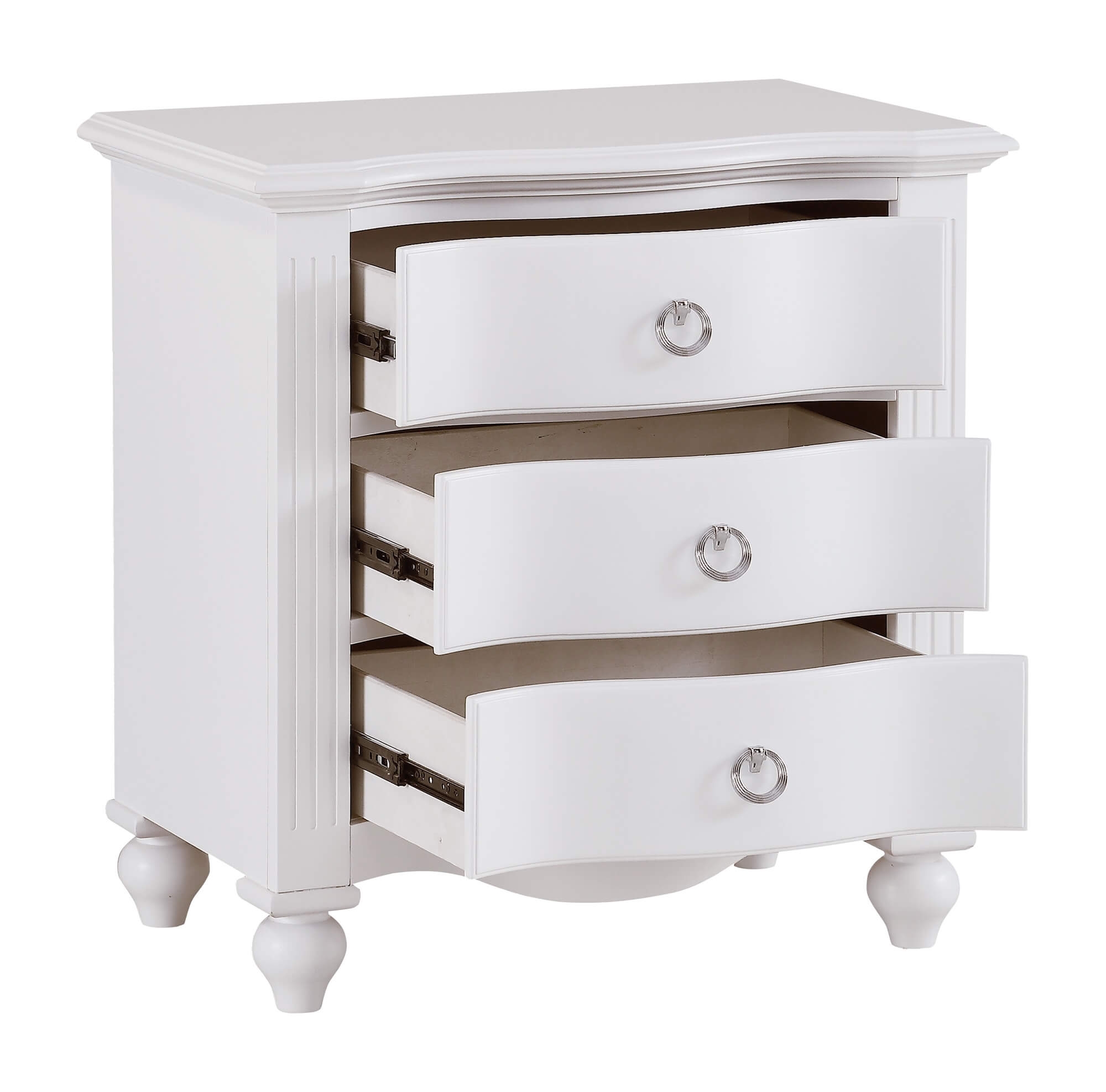 Meghan Wood/Wood Veneer Nightstand