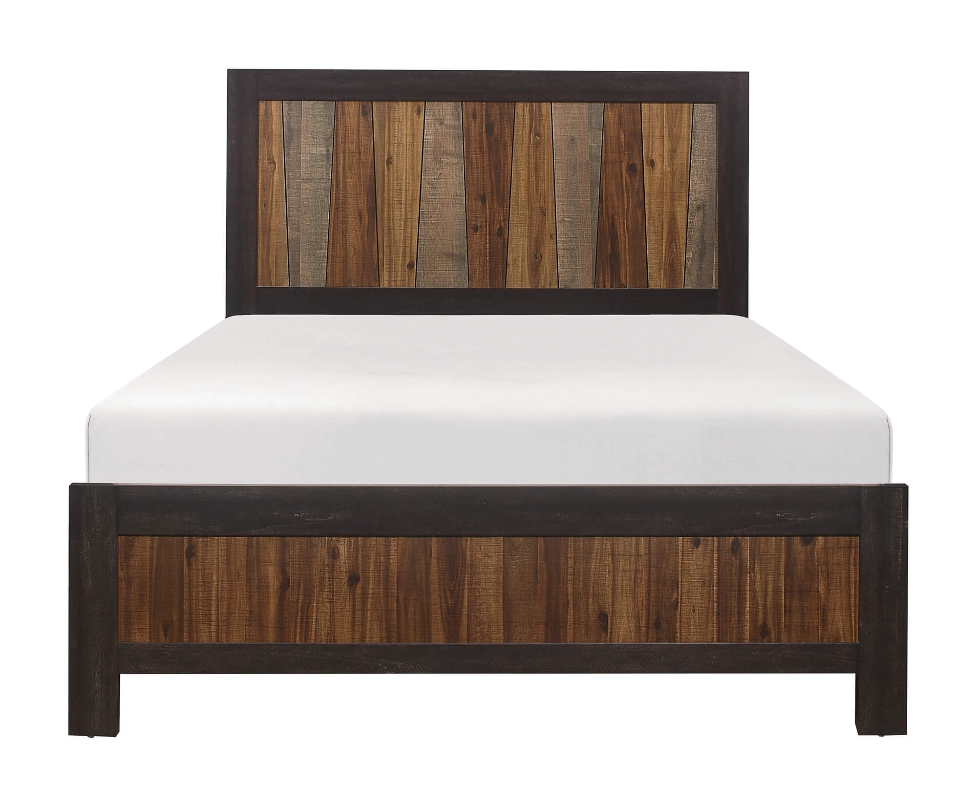 Cooper Wood/Wood Veneer Panel Bed