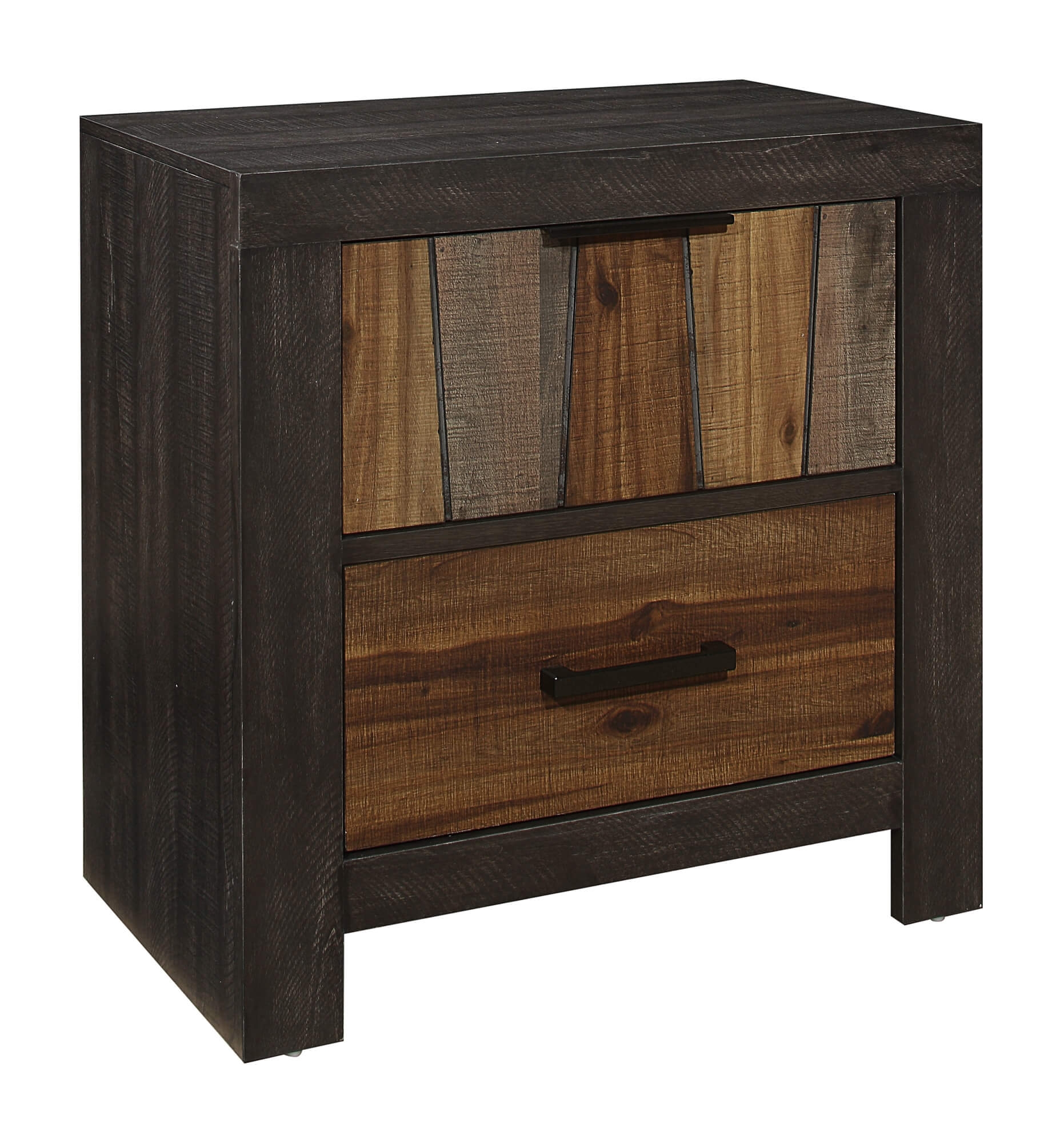 Cooper Wood/Wood Veneer Panel Bedroom Set