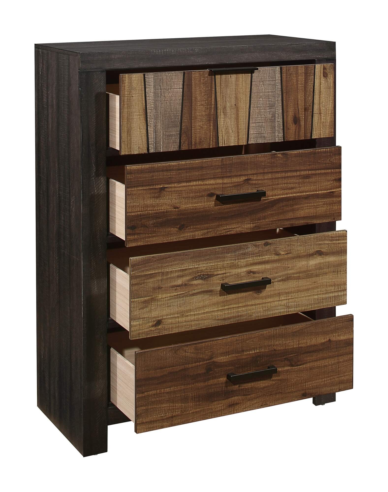 Cooper Wood/Wood Veneer Panel Youth Bedroom Set