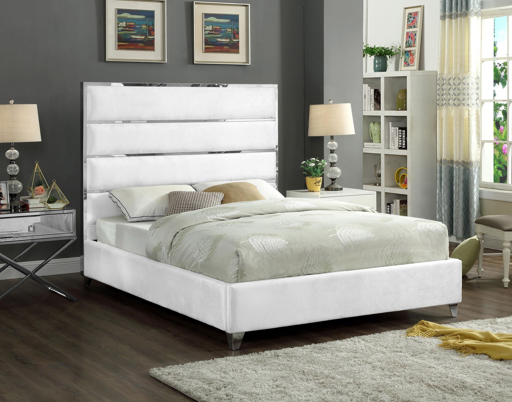 Zuma Velvet Bed