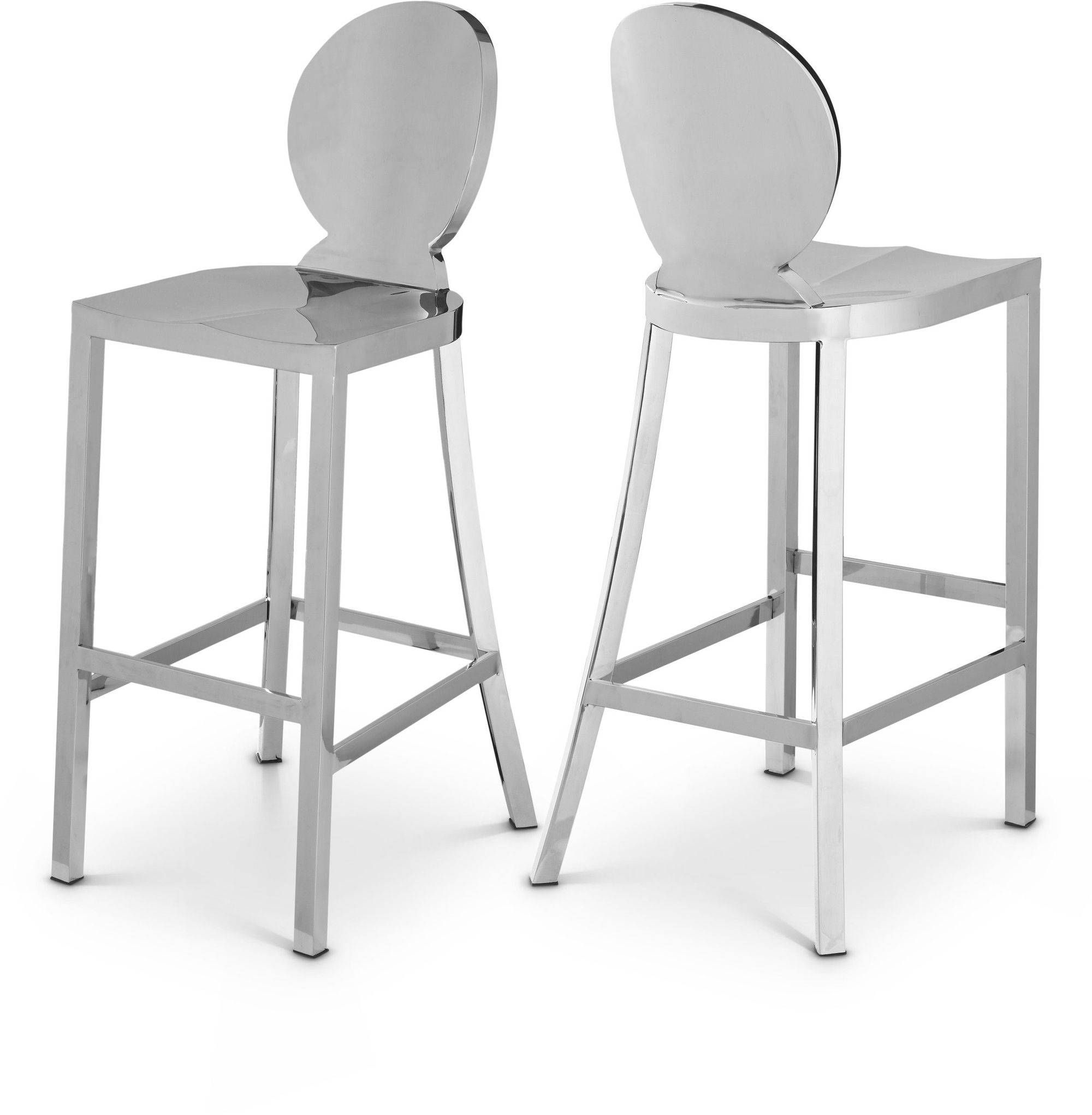 Maddox Stainless Steel Bar Stool