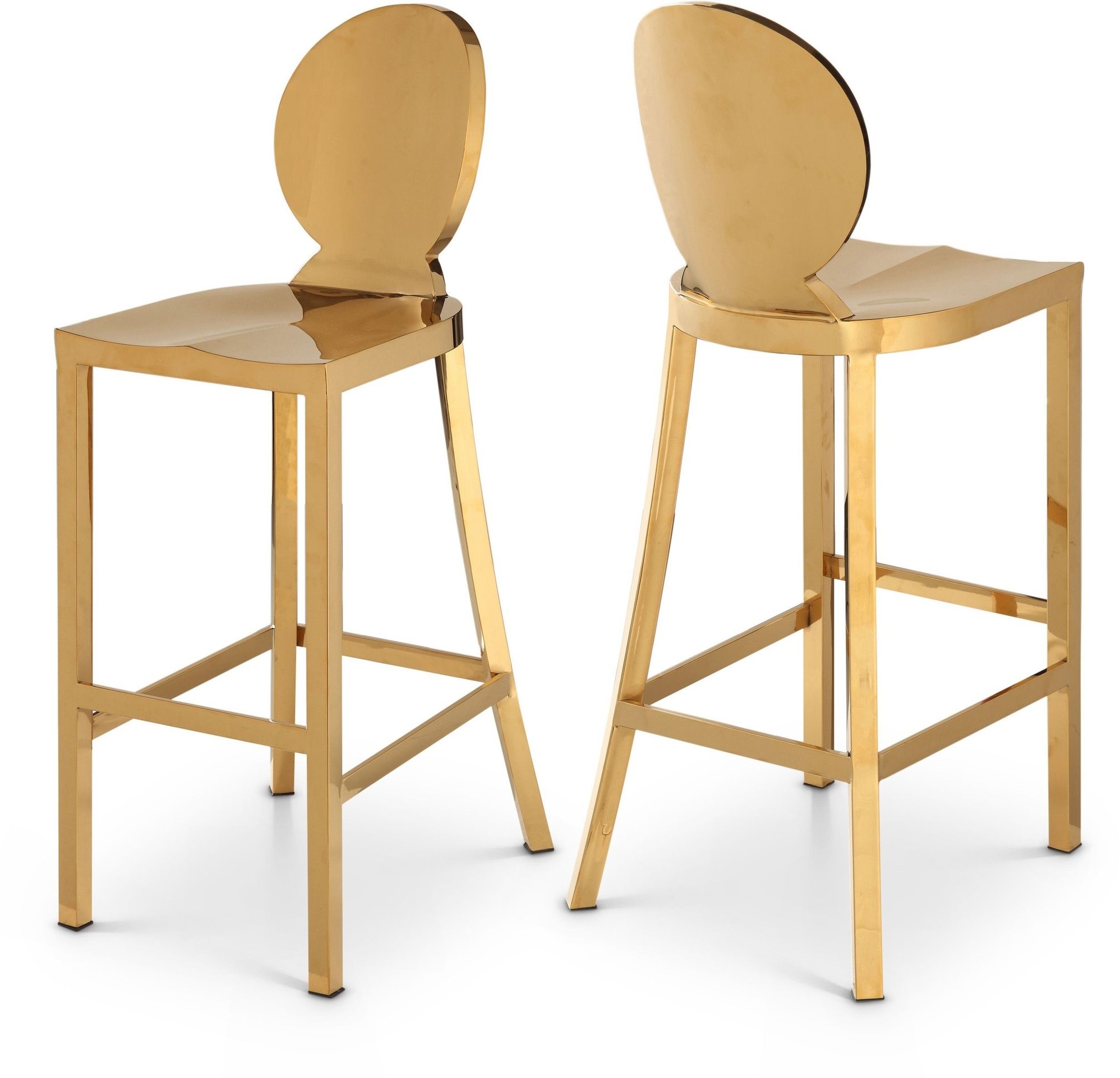 Maddox Stainless Steel Bar Stool