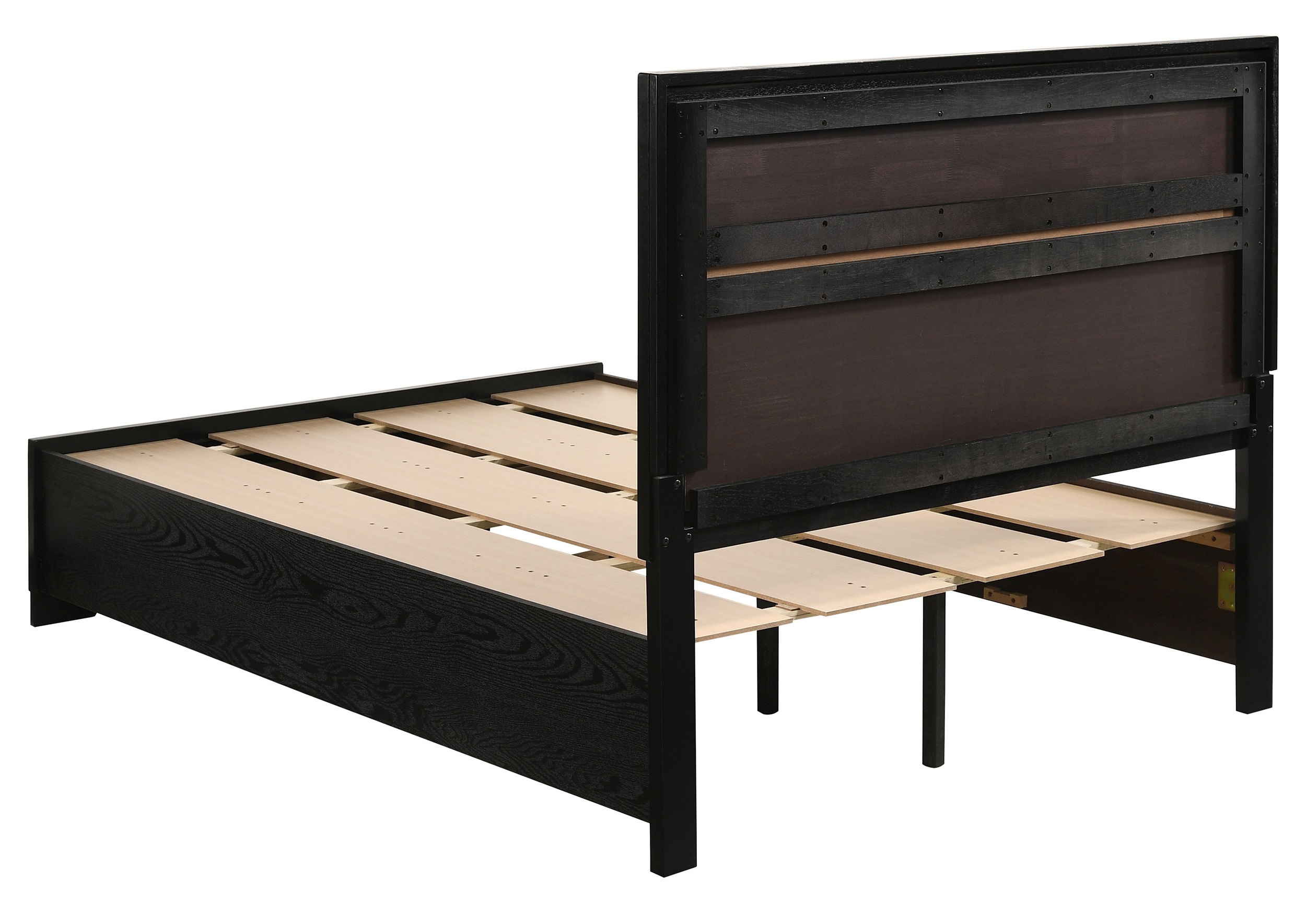 Miranda Wood Platform Storage Bed, Full Size