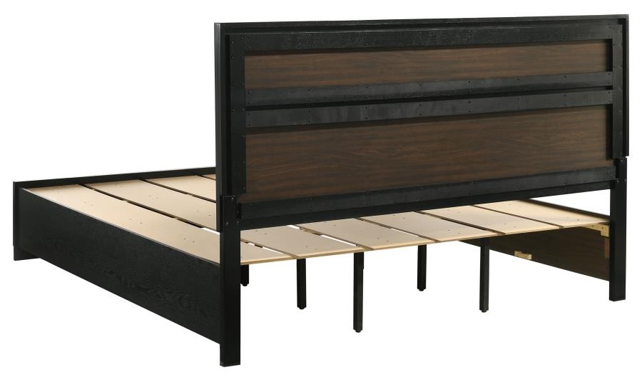 Miranda Wood Platforn Storage Bed, Eastern King Size