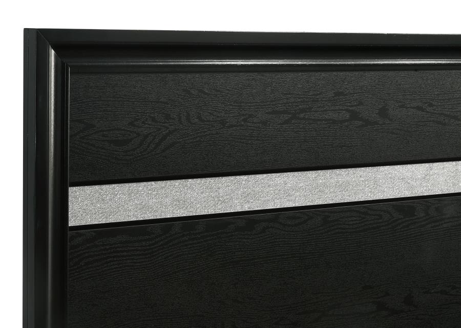 Miranda Wood Platform Storage Bed, Queen Size
