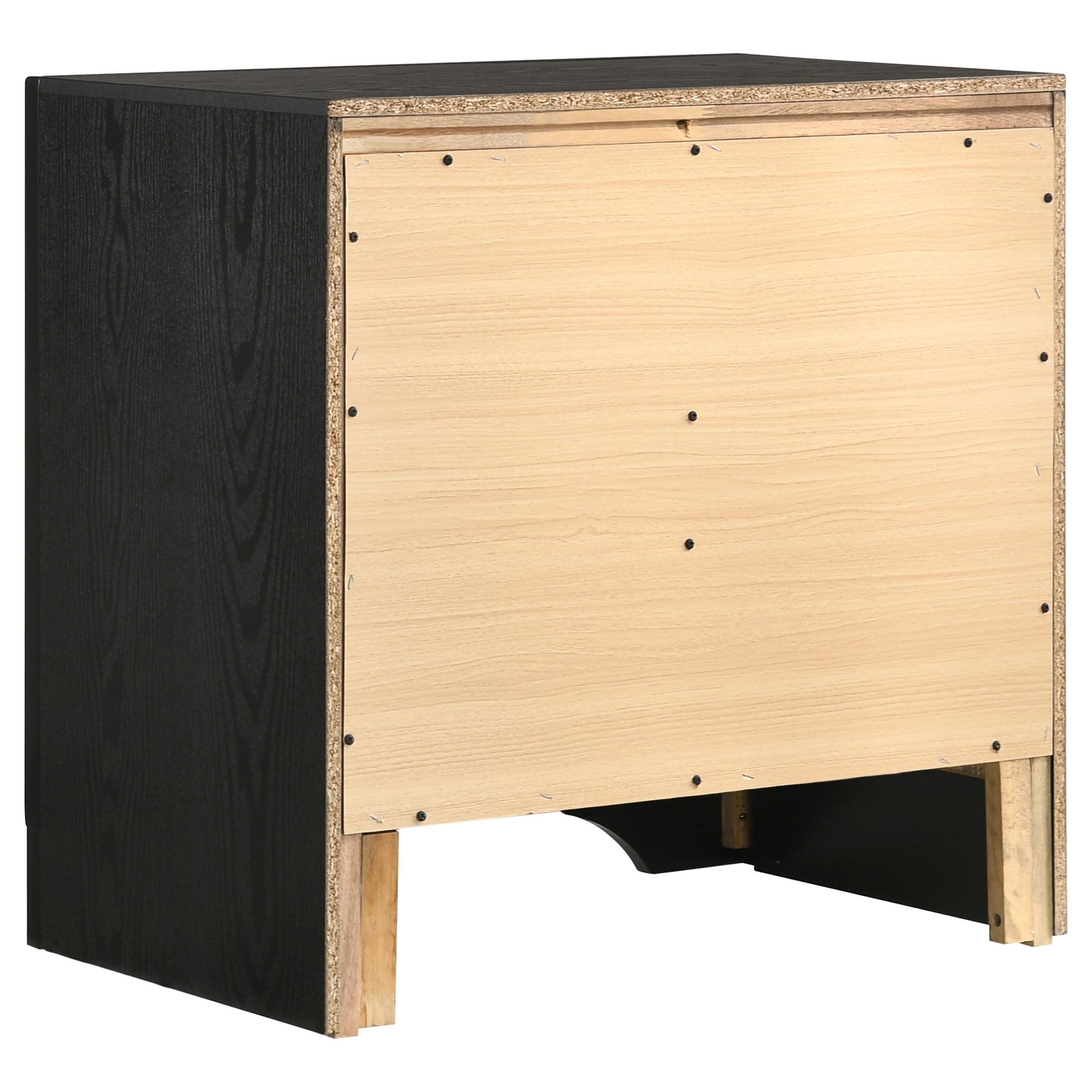 Miranda Wood Nightstand w/2 Drawers