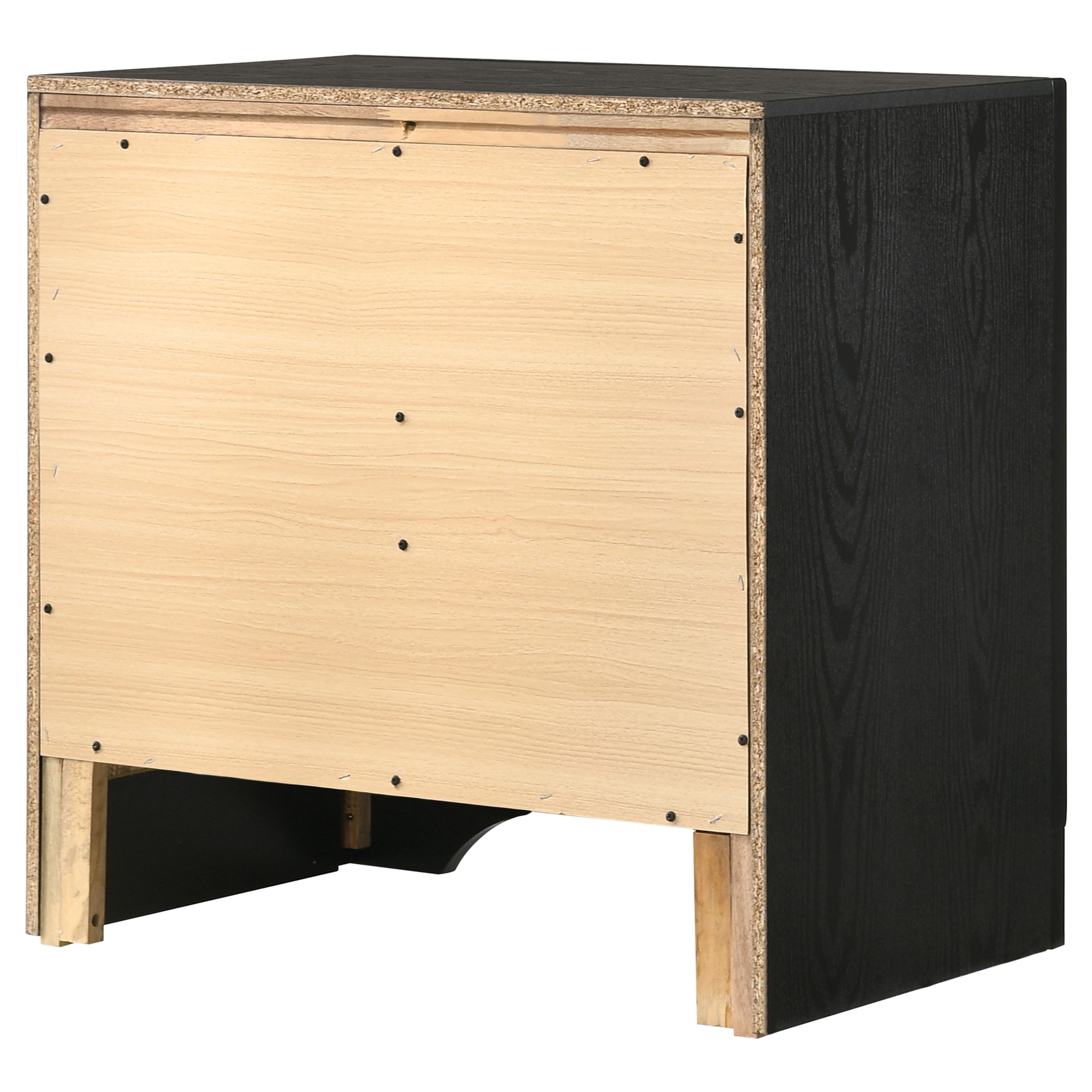 Miranda Wood Nightstand w/2 Drawers