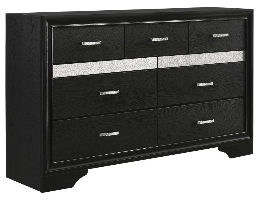 Miranda Wood Platform Storage Bedroom Set