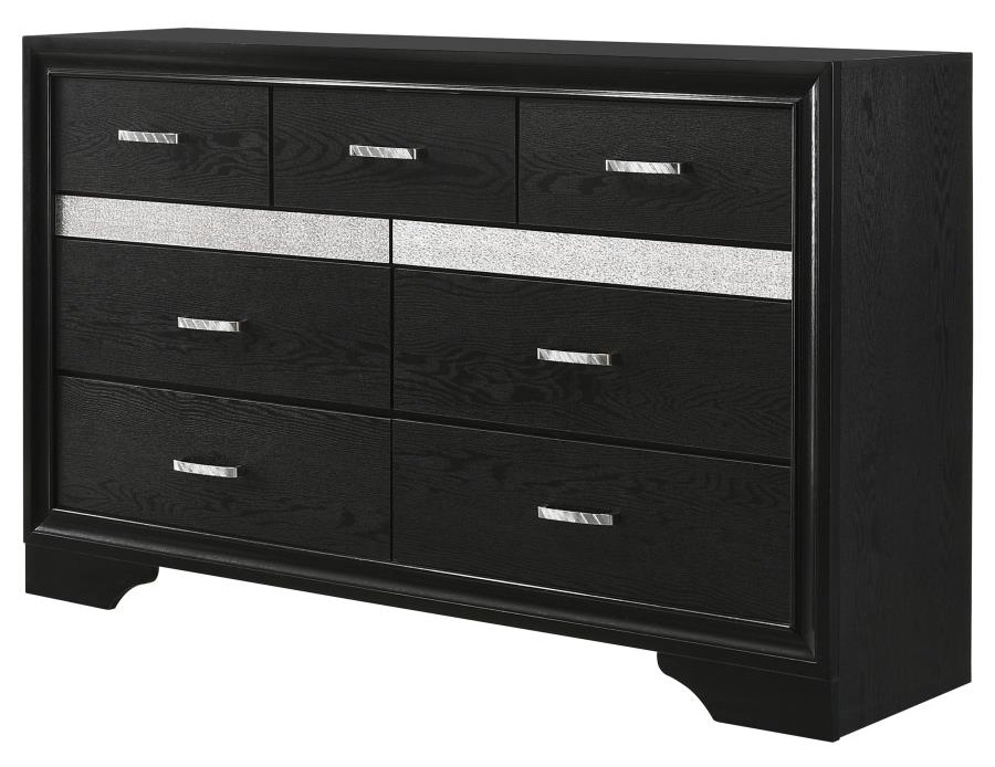 Miranda Wood Platform Storage Bedroom Set