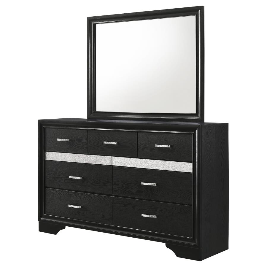 Miranda Wood Platform Storage Bedroom Set
