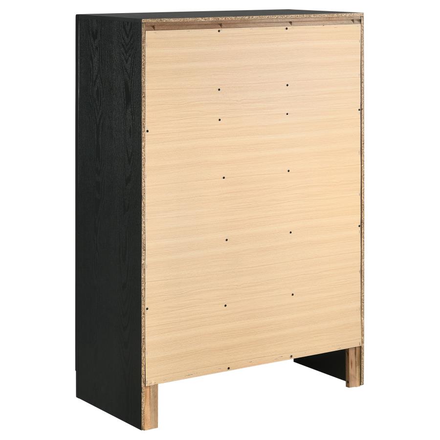 Miranda Wood Platform Storage Bedroom Set