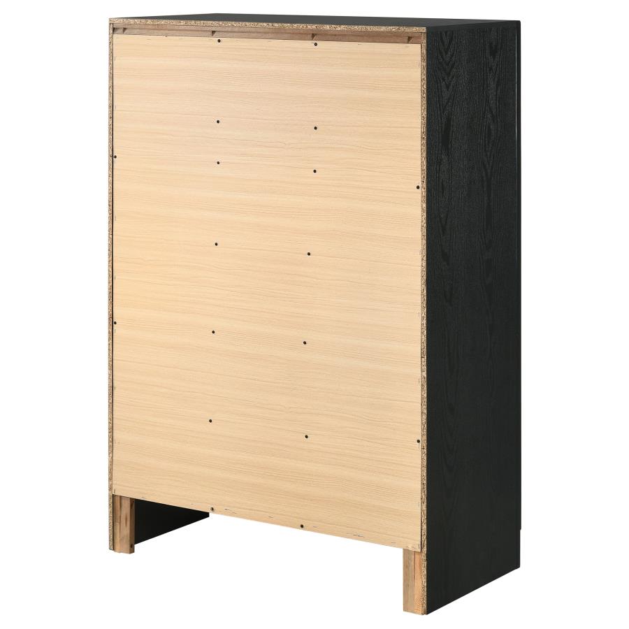 Miranda Wood Platform Storage Bedroom Set